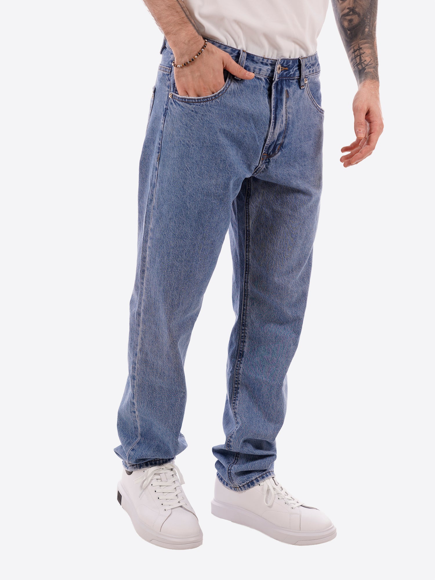 Pantalone Jeans GIANNI LUPO da Uomo - blu GL6395QLAV