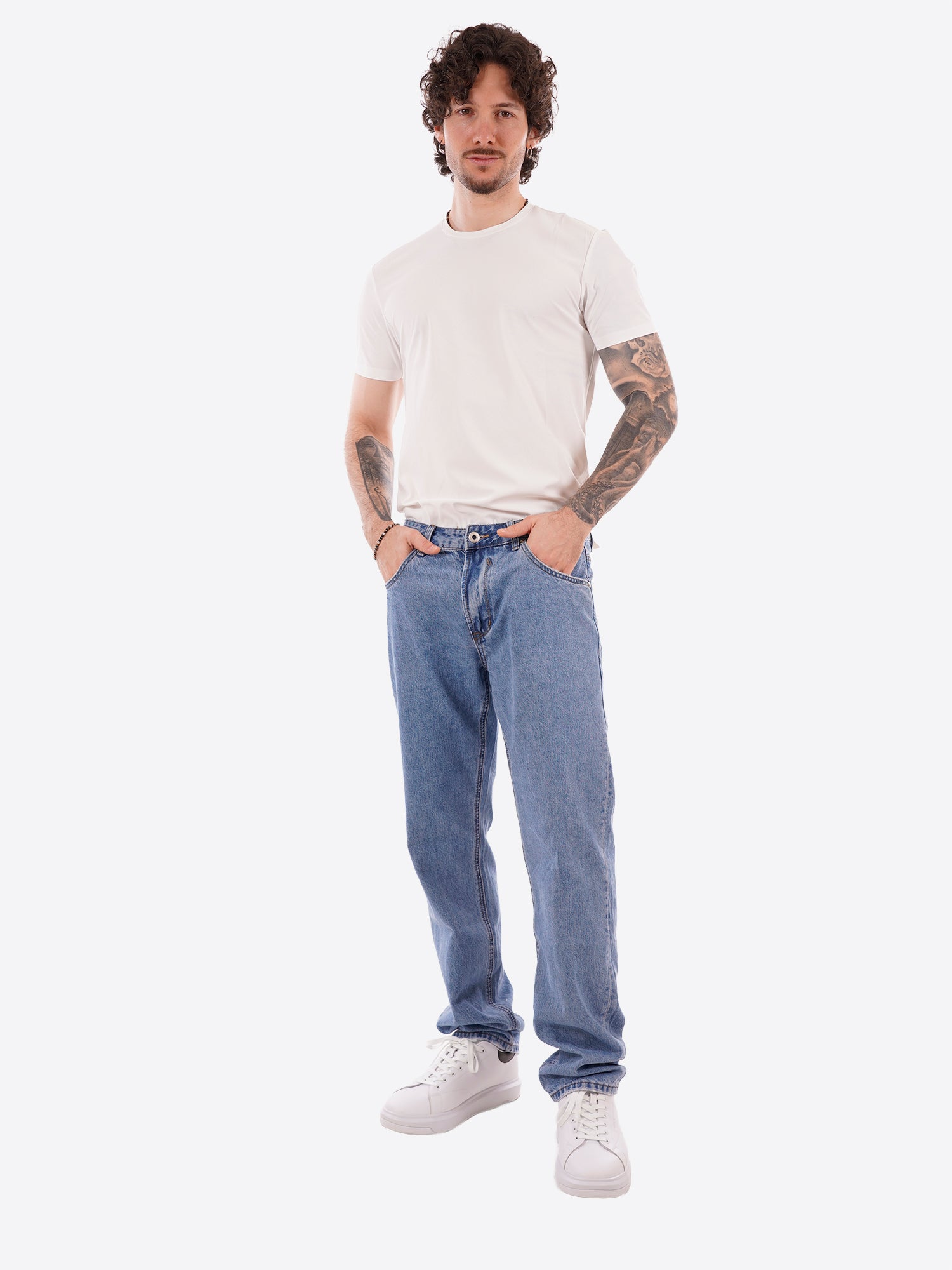 Pantalone Jeans GIANNI LUPO da Uomo - blu GL6395QLAV