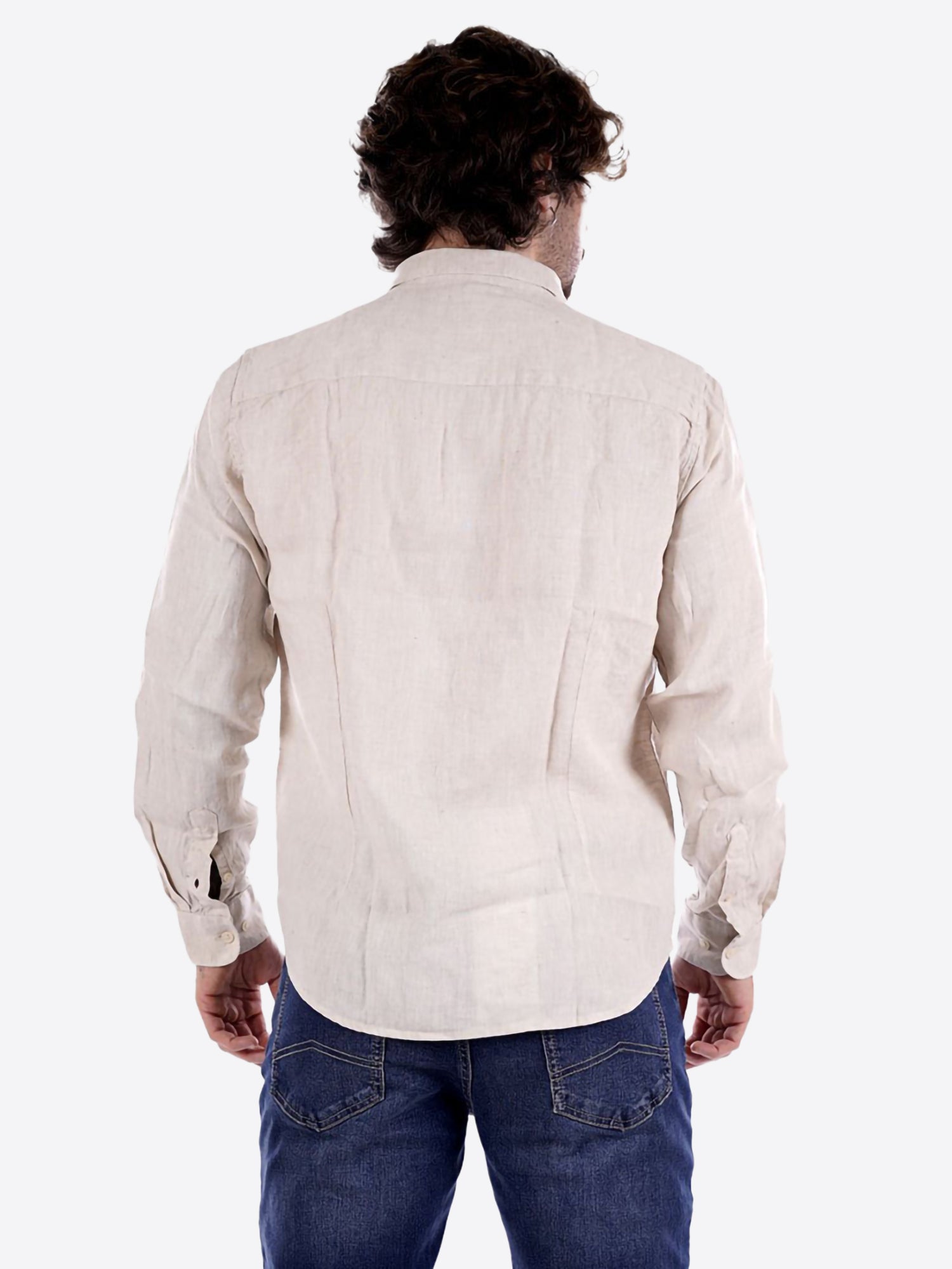 Camicia GIANNI LUPO da Uomo - beige GL7619-S26BEIGE