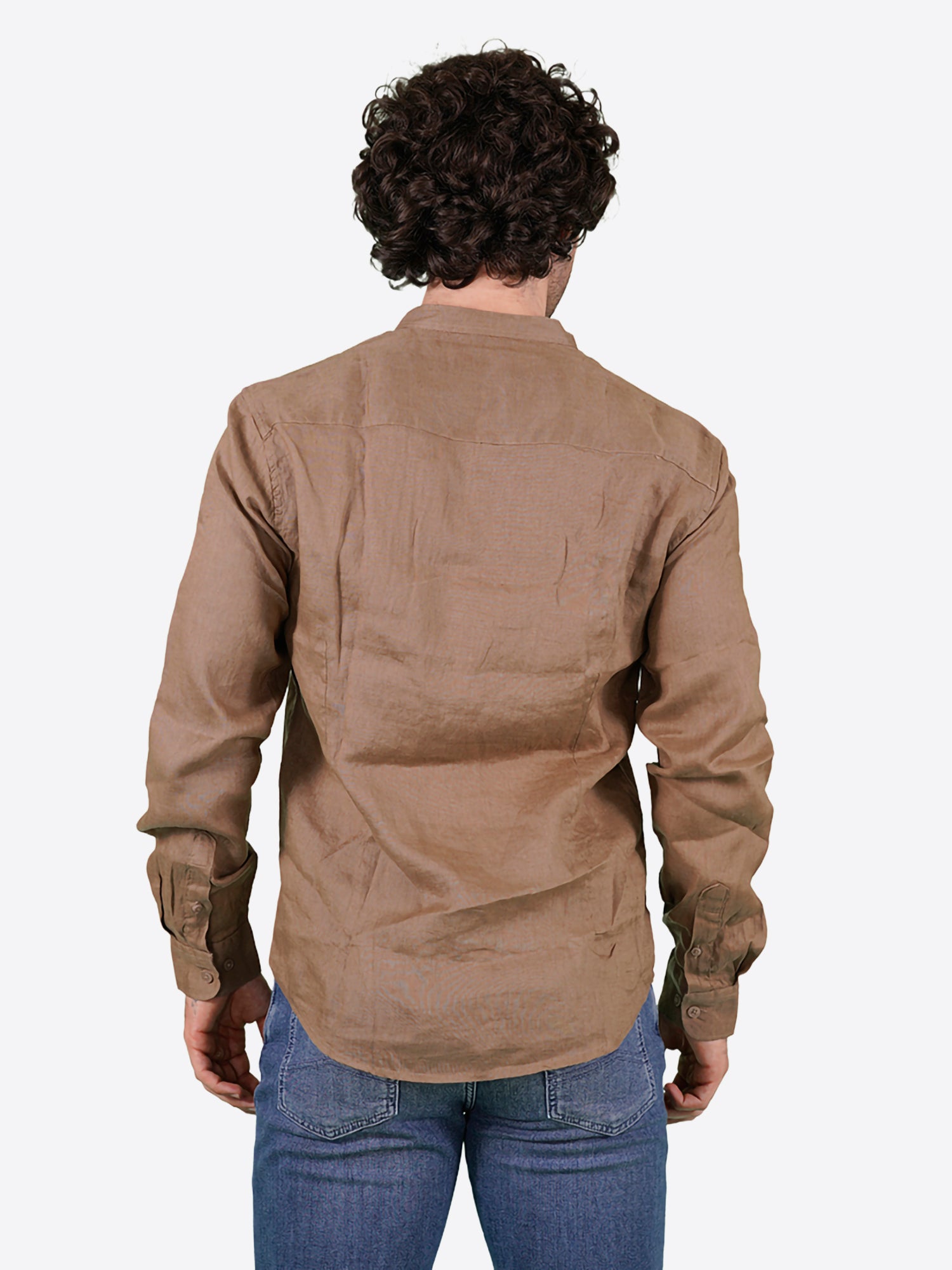 Camicia GIANNI LUPO da Uomo - beige GL7620S-26CAMEL