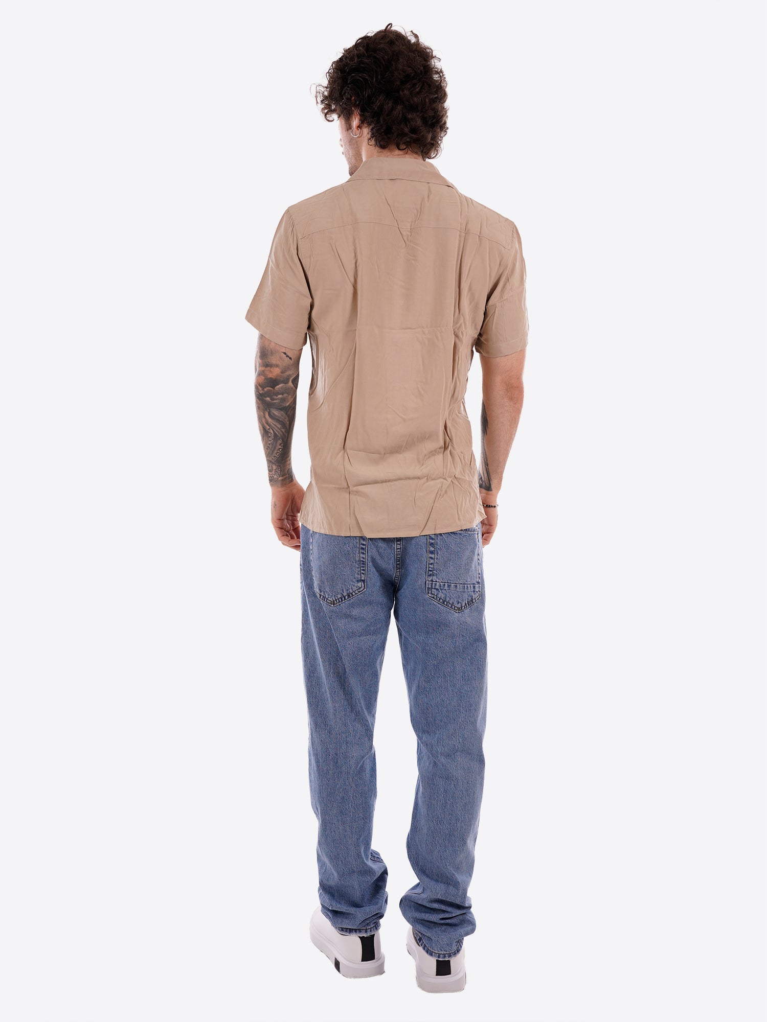 Camicia GIANNI LUPO da Uomo - beige GL7678S-S26BEIGE
