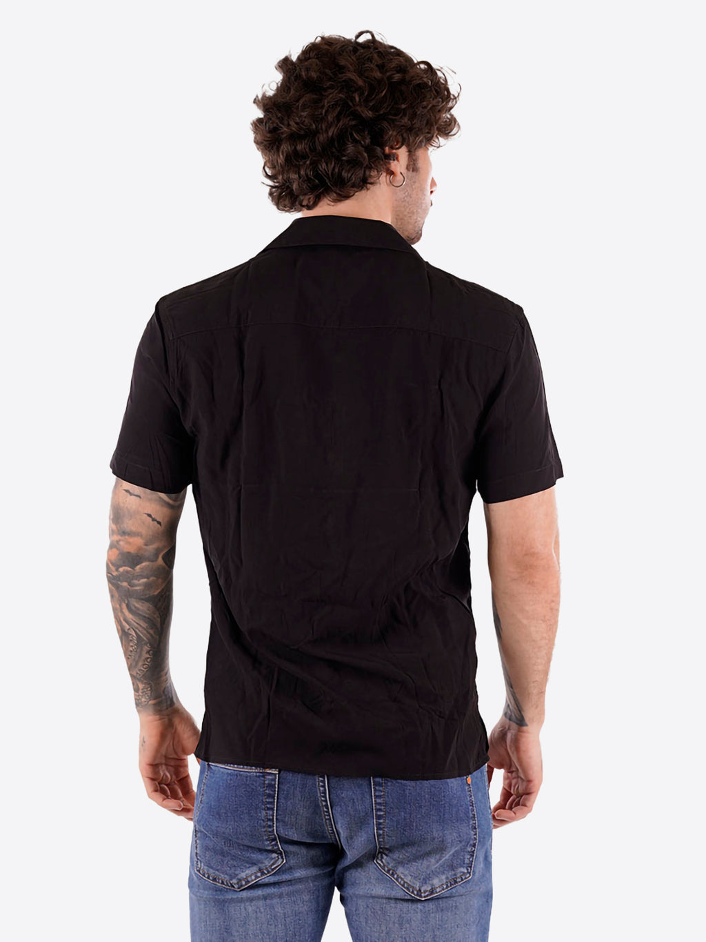 Camicia GIANNI LUPO da Uomo - nero GL7678S-S26BLK