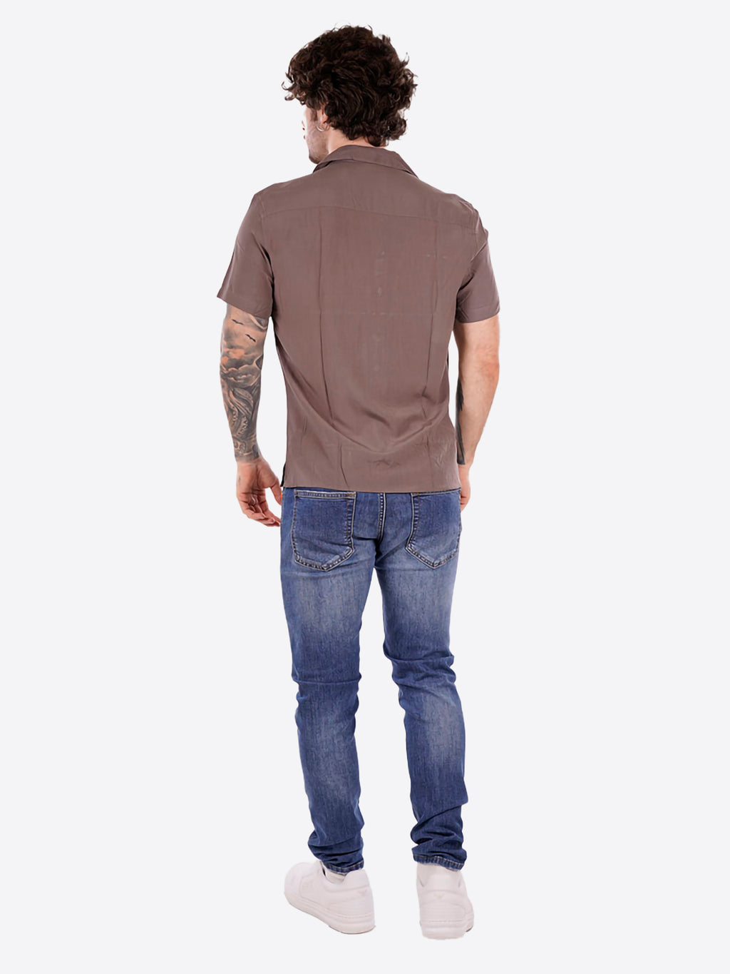 Camicia GIANNI LUPO da Uomo - marrone GL7678S-S26MUD