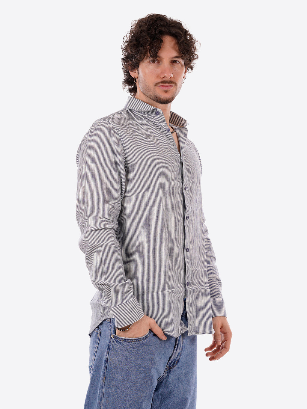 Maglia GIANNI LUPO da Uomo - blu GL7828SBLUE