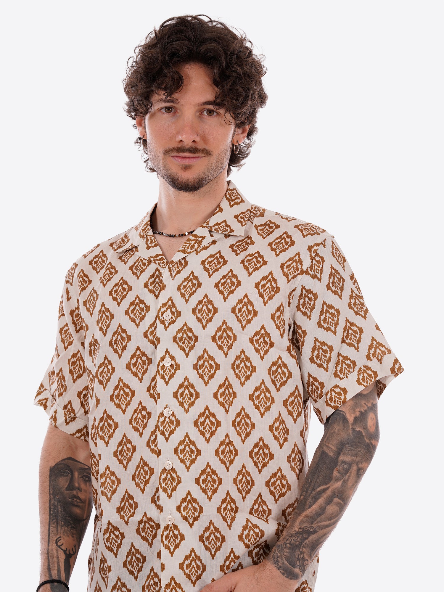Camicia GIANNI LUPO da Uomo - beige GL7839SAVORIO