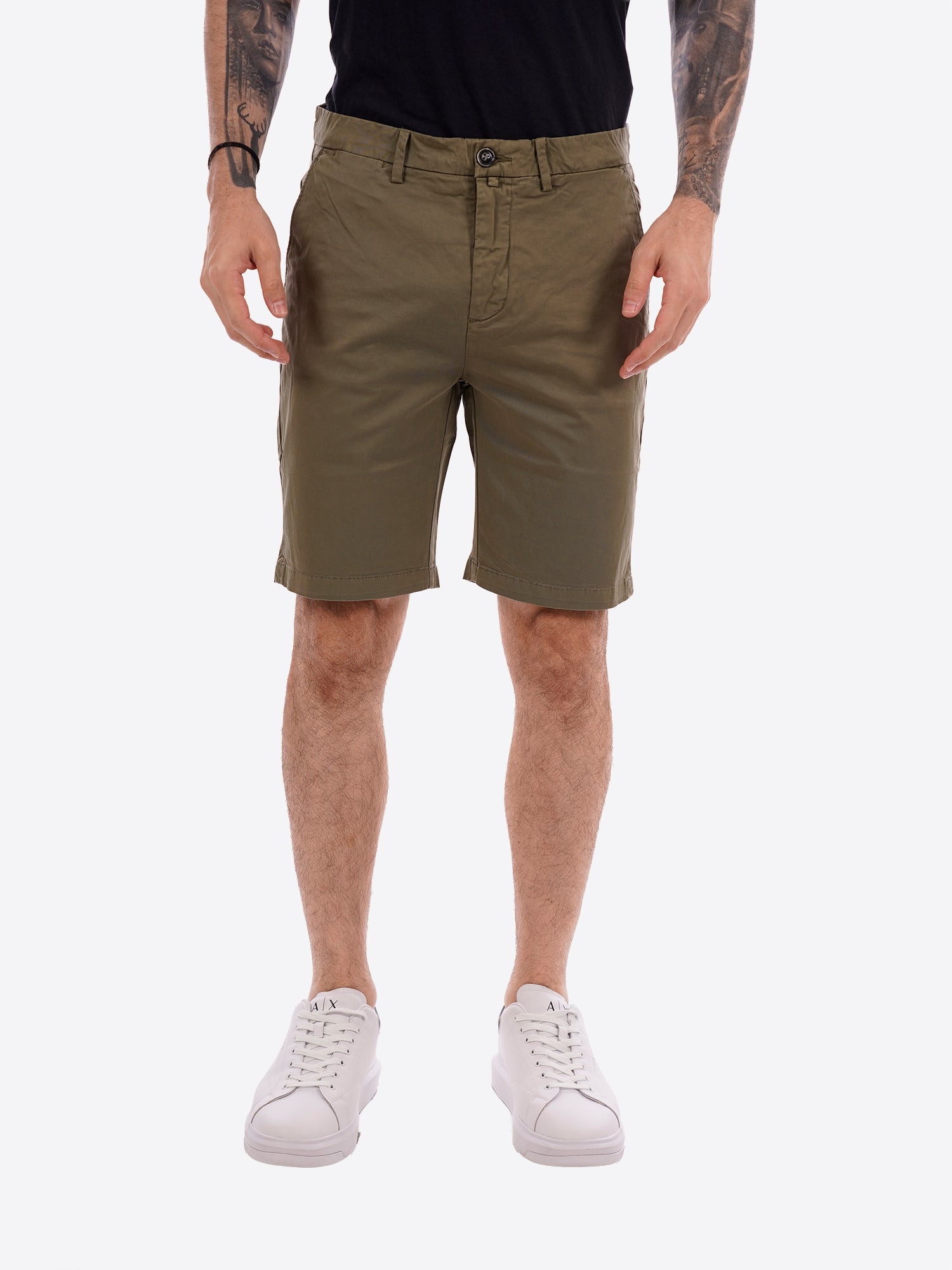 Bermuda GIANNI LUPO da Uomo - verde SALTON-S26MILITARE