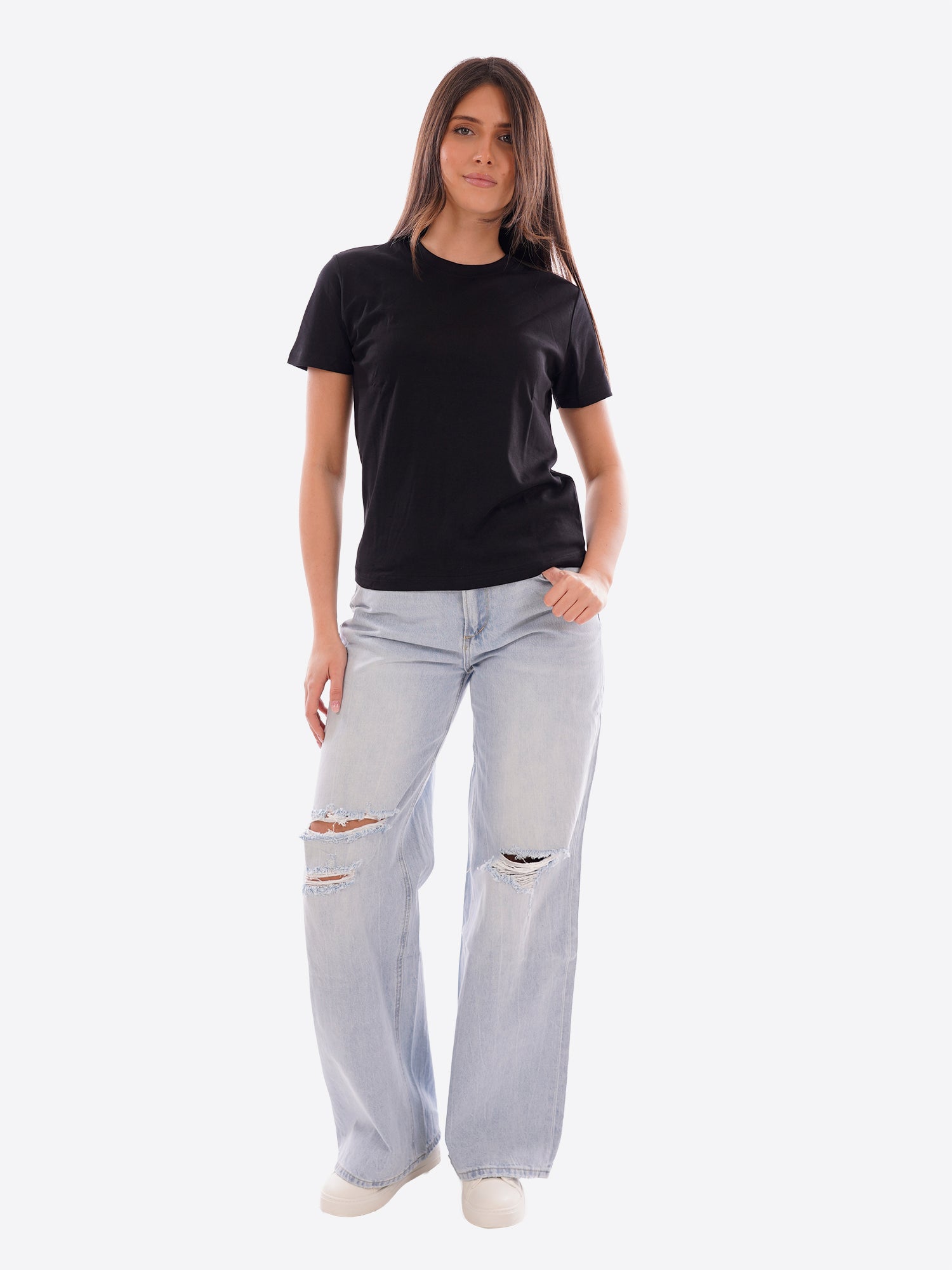 T-shirt GL FOR HER da Donna - nero GLD003QJBLK