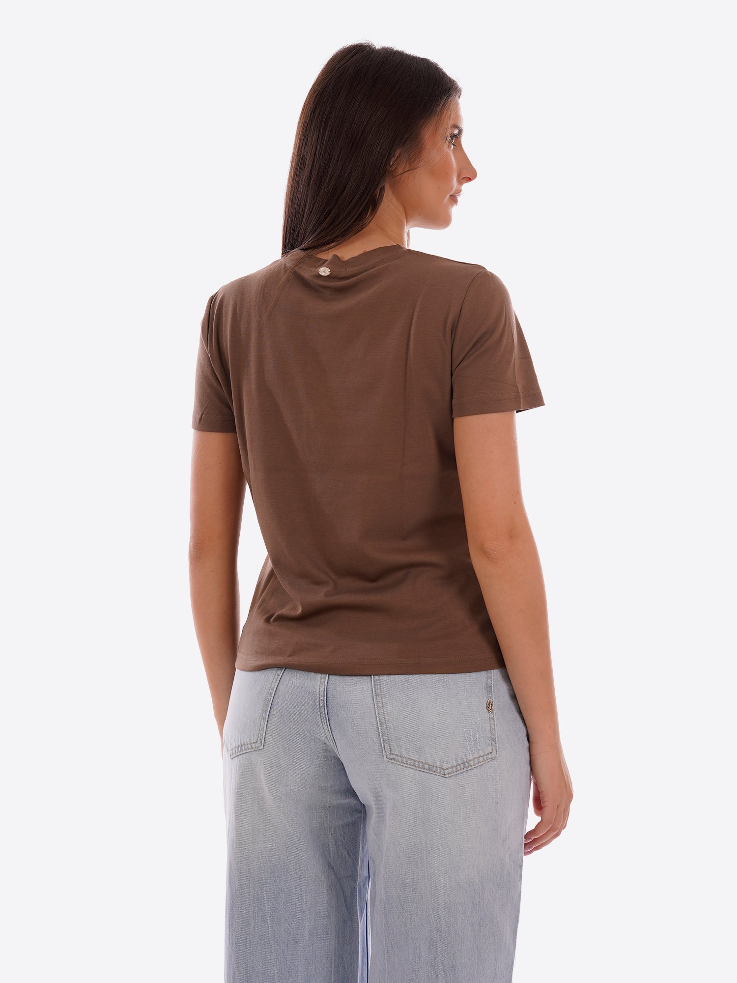T-shirt GL FOR HER da Donna - GLD003QJBROWN