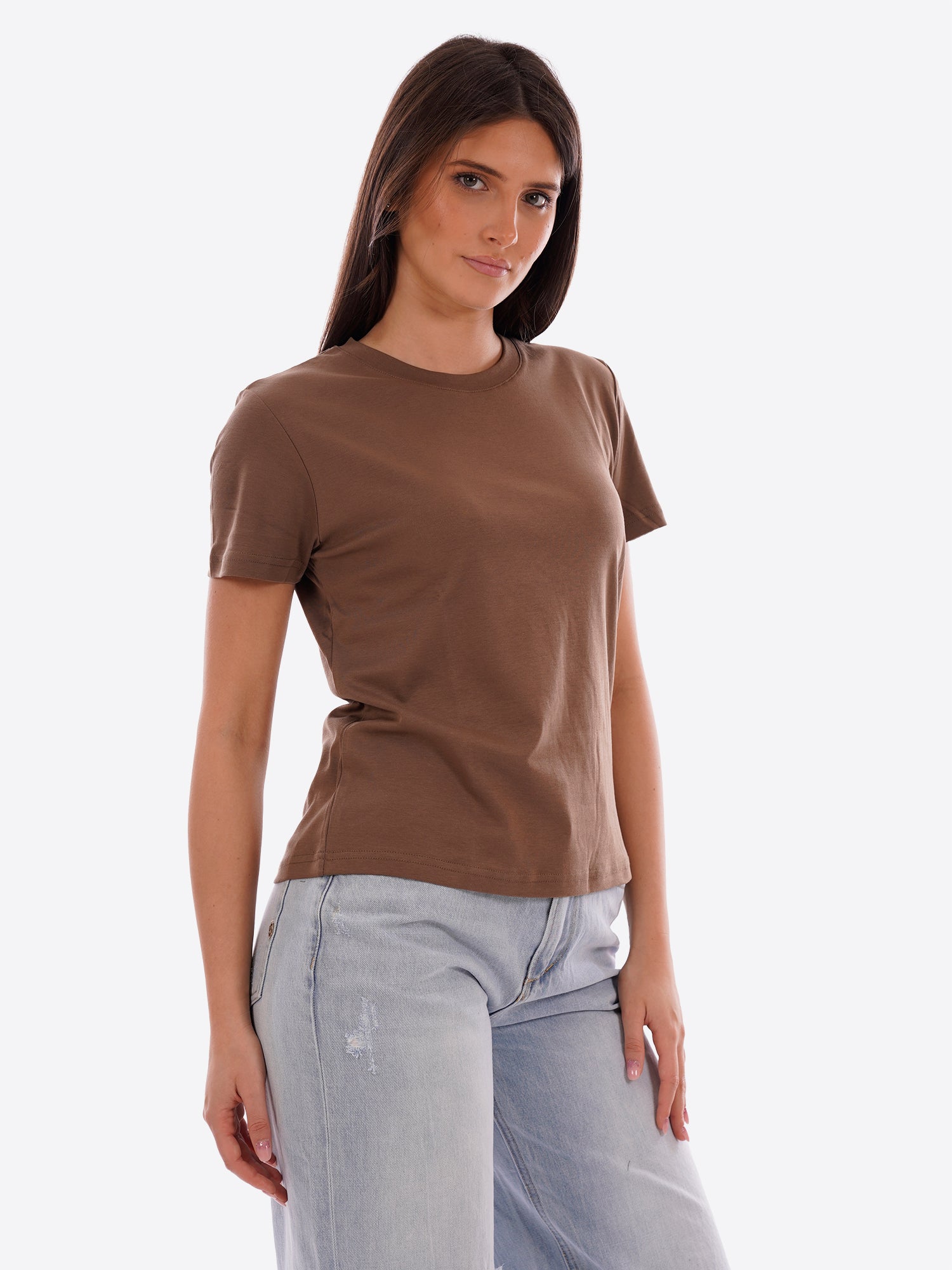 T-shirt GL FOR HER da Donna - GLD003QJBROWN