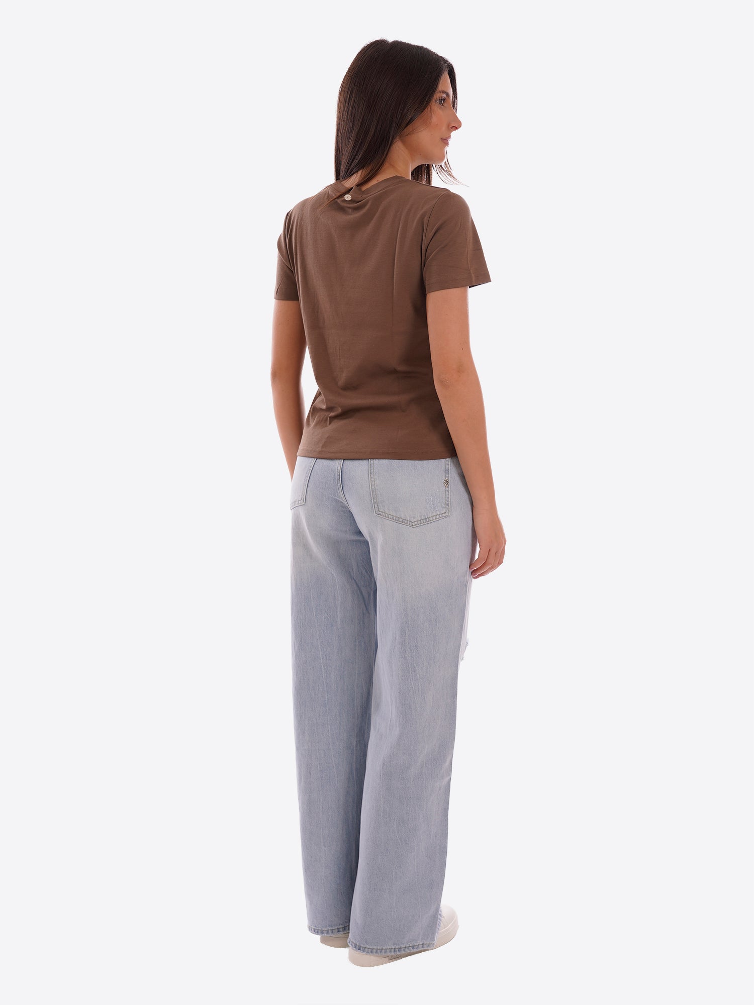 T-shirt GL FOR HER da Donna - GLD003QJBROWN