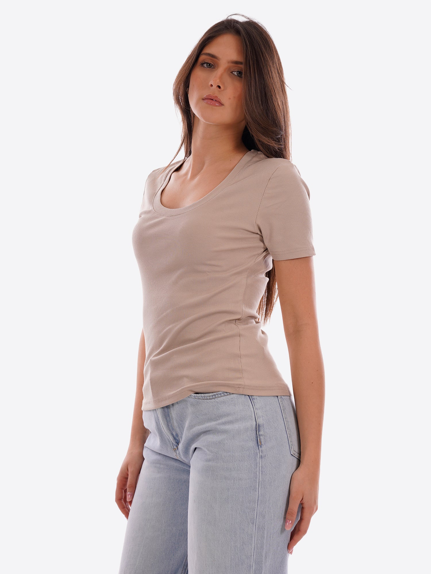 T-shirt GL FOR HER da Donna - beige GLD004QJBEIGE