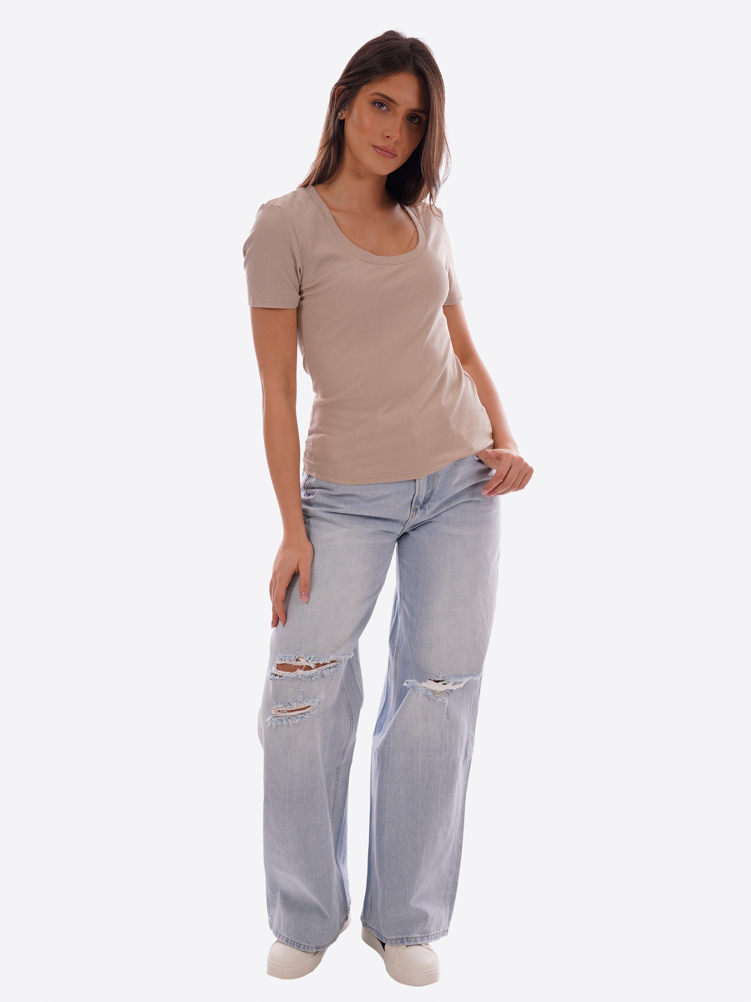 T-shirt GL FOR HER da Donna - beige GLD004QJBEIGE