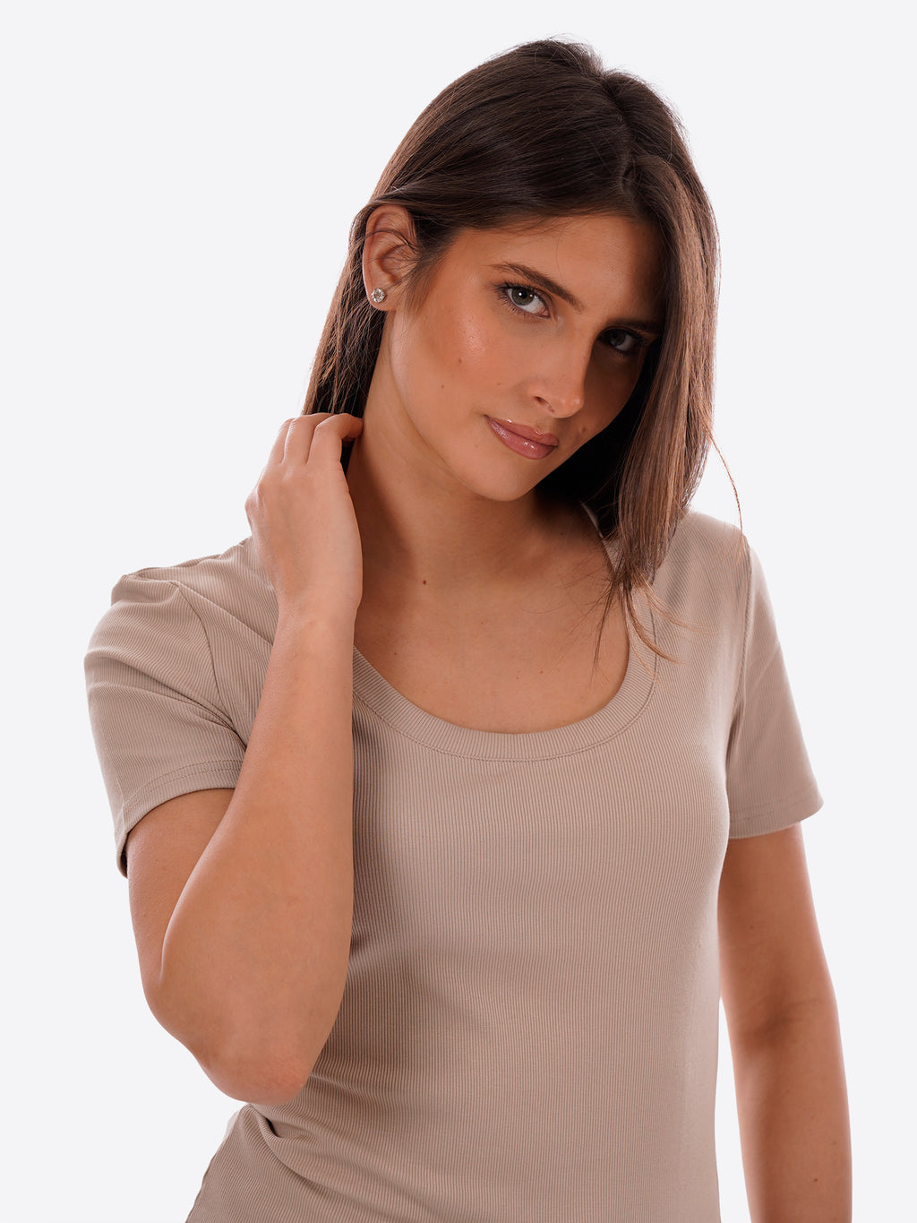 T-shirt GL FOR HER da Donna - beige GLD004QJBEIGE