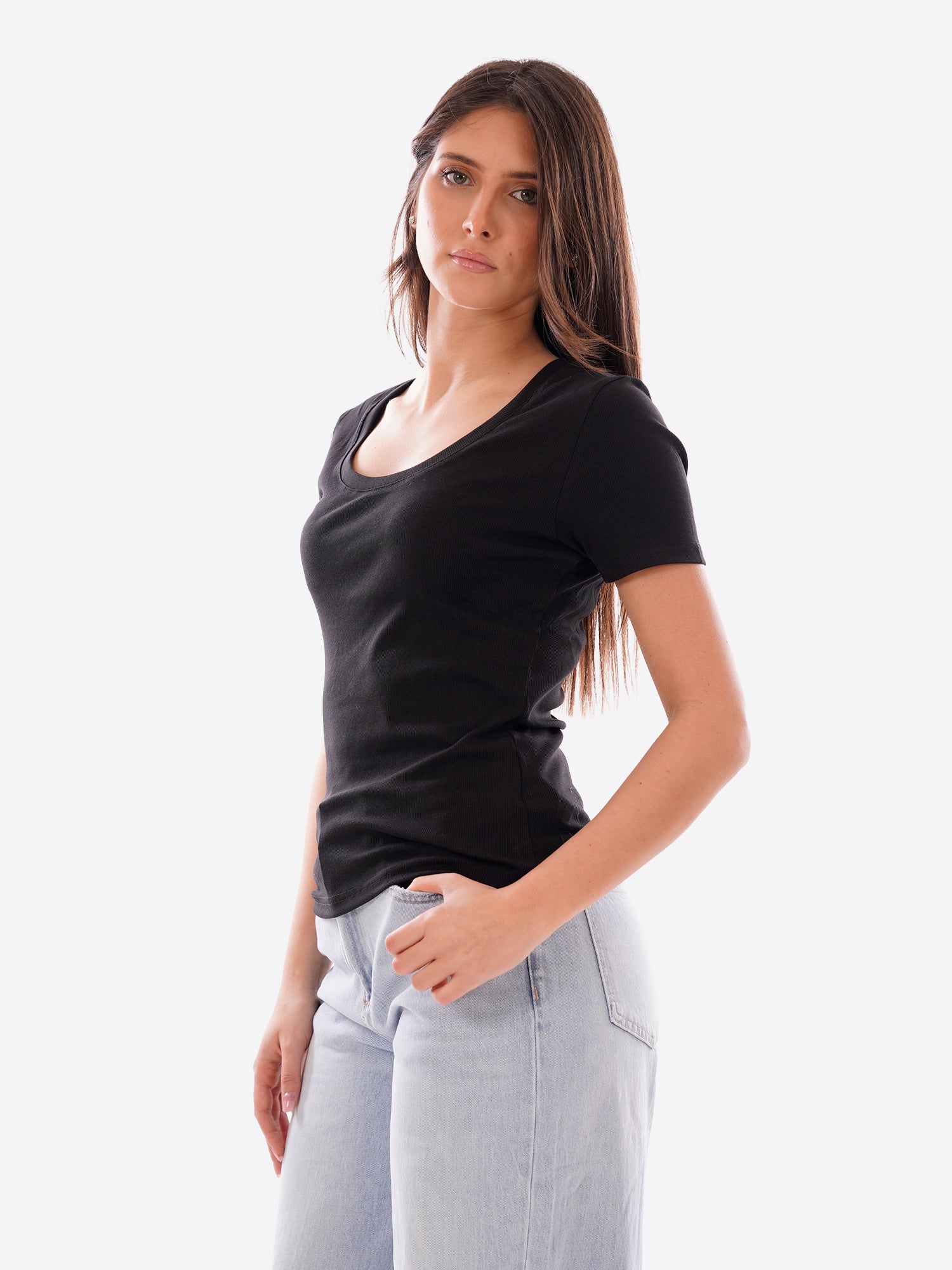 T-shirt GL FOR HER da Donna - nero GLD004QJBLK