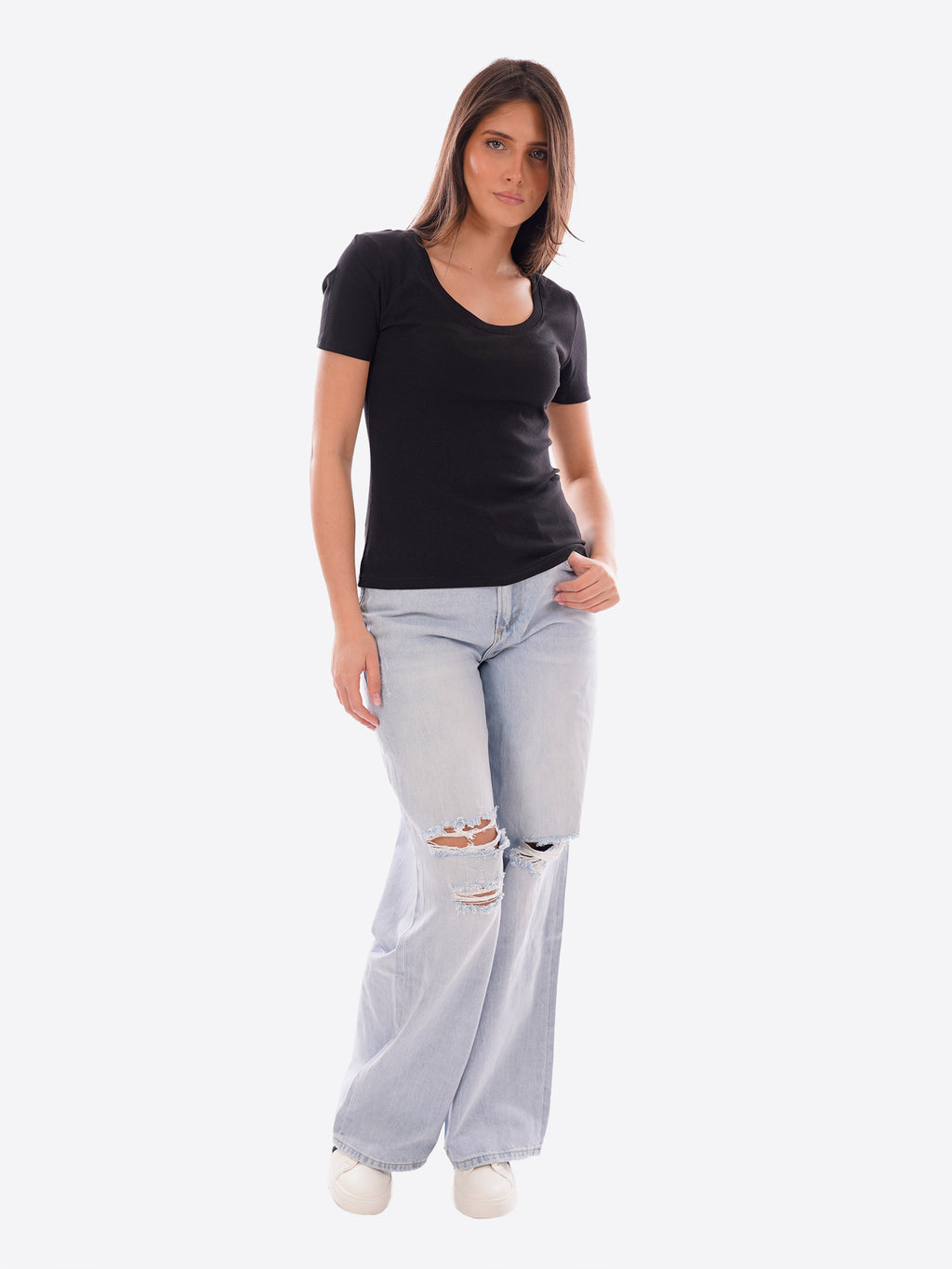 T-shirt GL FOR HER da Donna - nero GLD004QJBLK