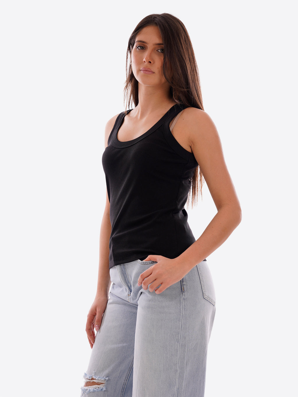 Canotta GL FOR HER da Donna - nero GLD005QJBLK