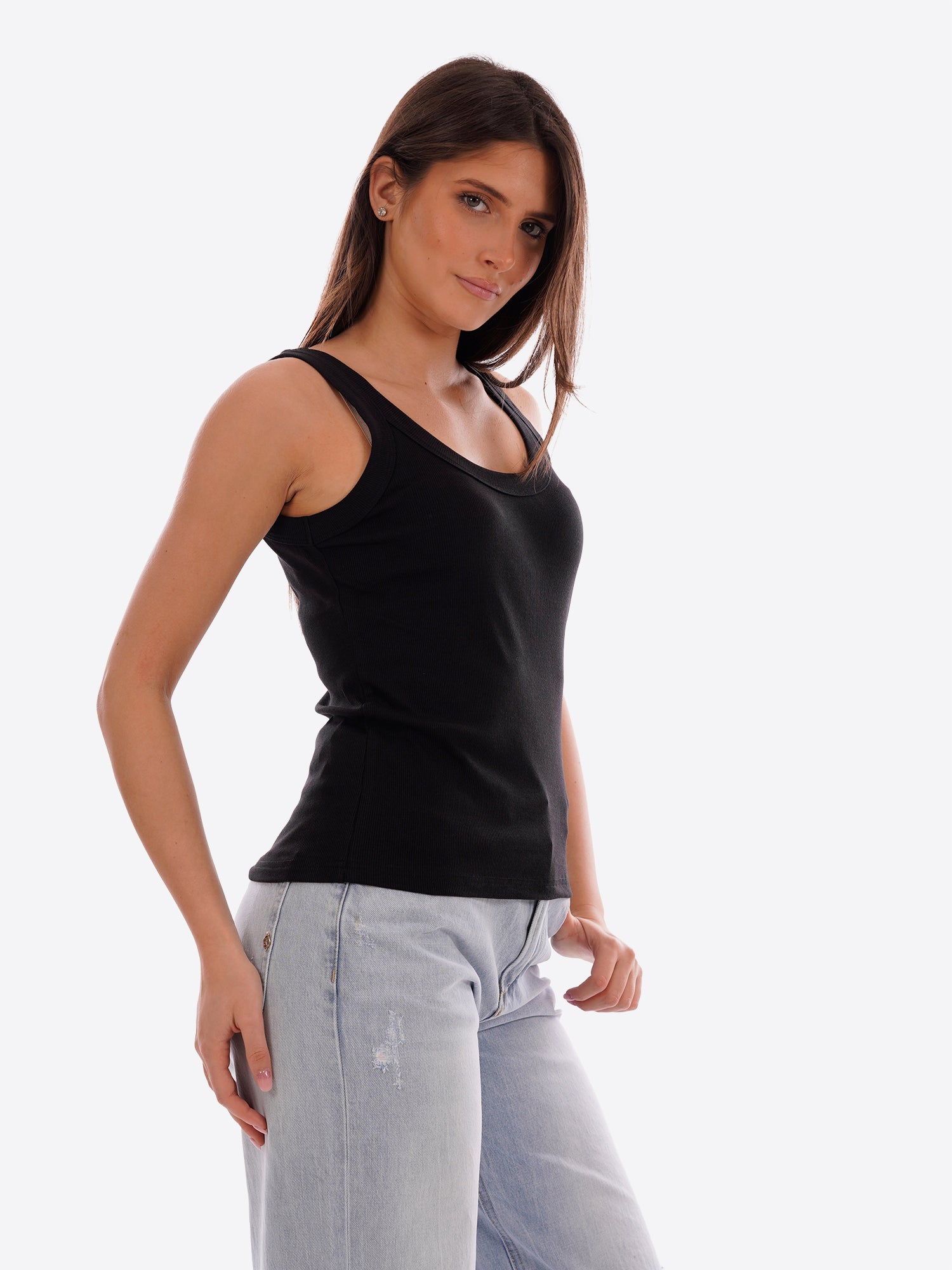 Canotta GL FOR HER da Donna - nero GLD005QJBLK