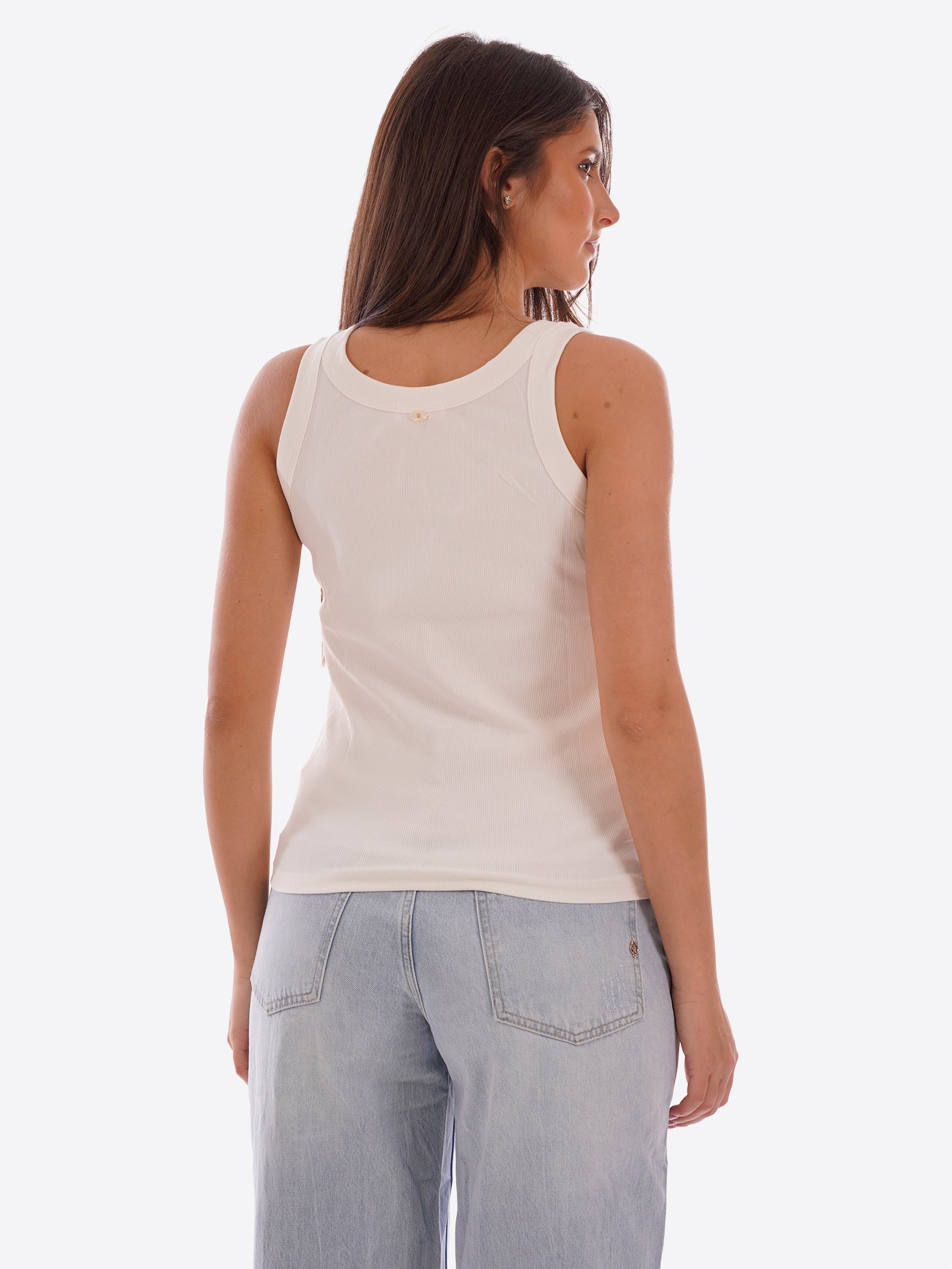Canotta GL FOR HER da Donna - bianco GLD005QJWHT