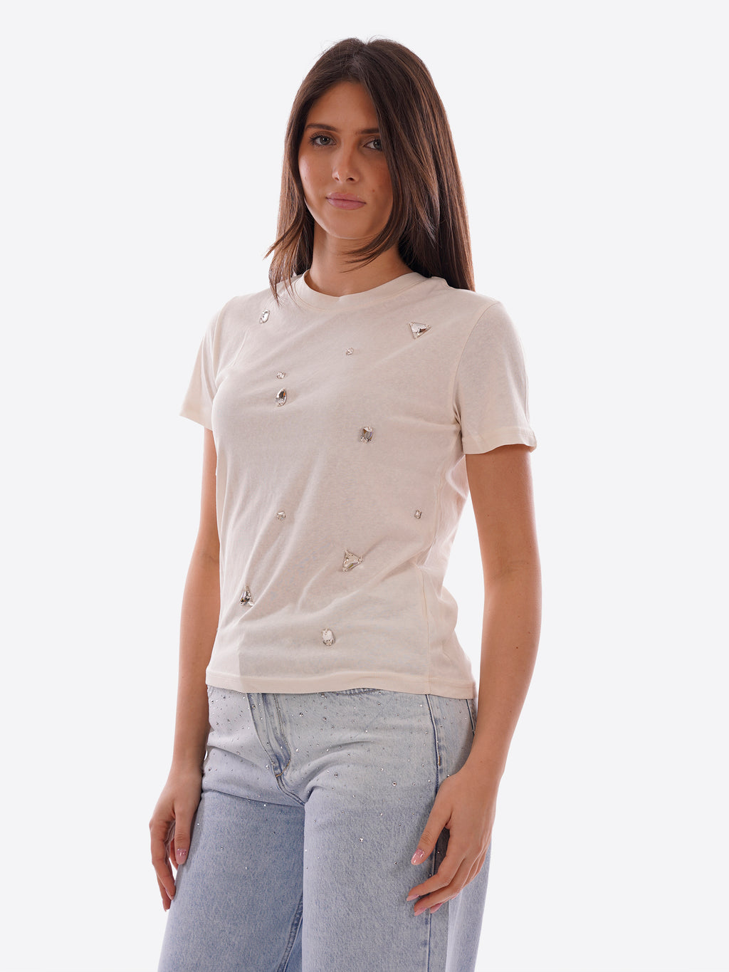 T-shirt GL FOR HER da Donna - beige GLD006QJBEIGE