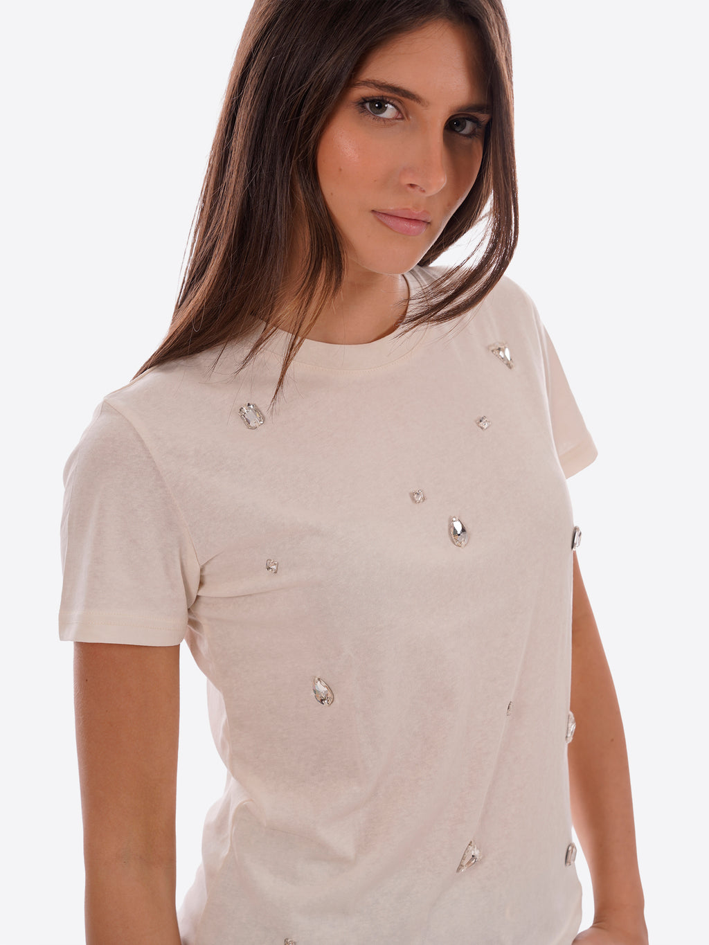 T-shirt GL FOR HER da Donna - beige GLD006QJBEIGE