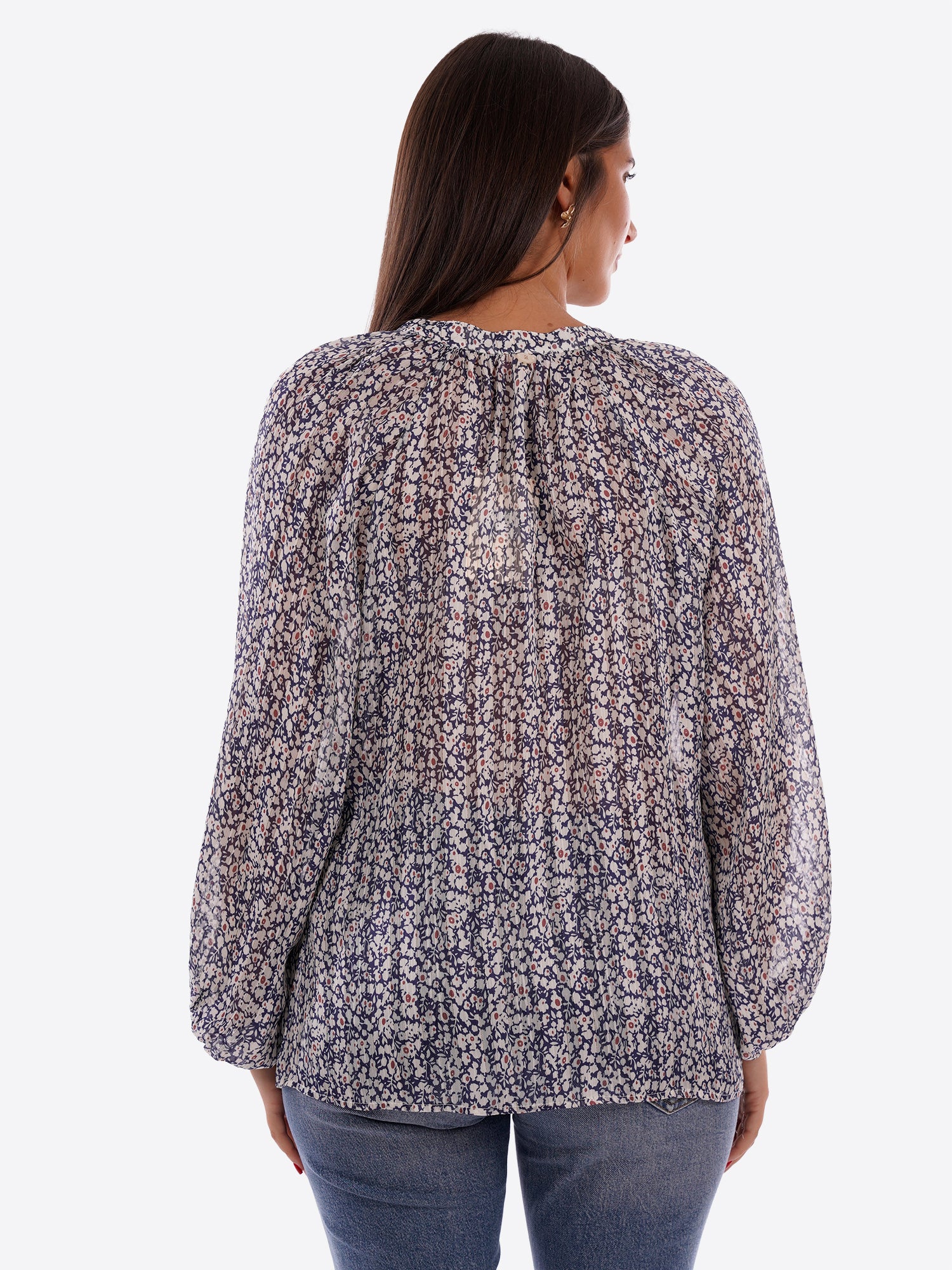 Blusa GL FOR HER da Donna - blu GLD202MGBLU