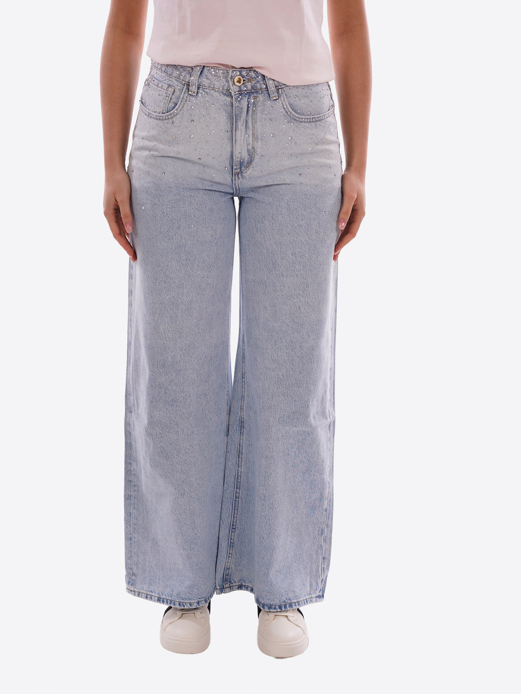 Pantalone Jeans GL FOR HER da Donna - blu GLD6010QLAVCHIARO