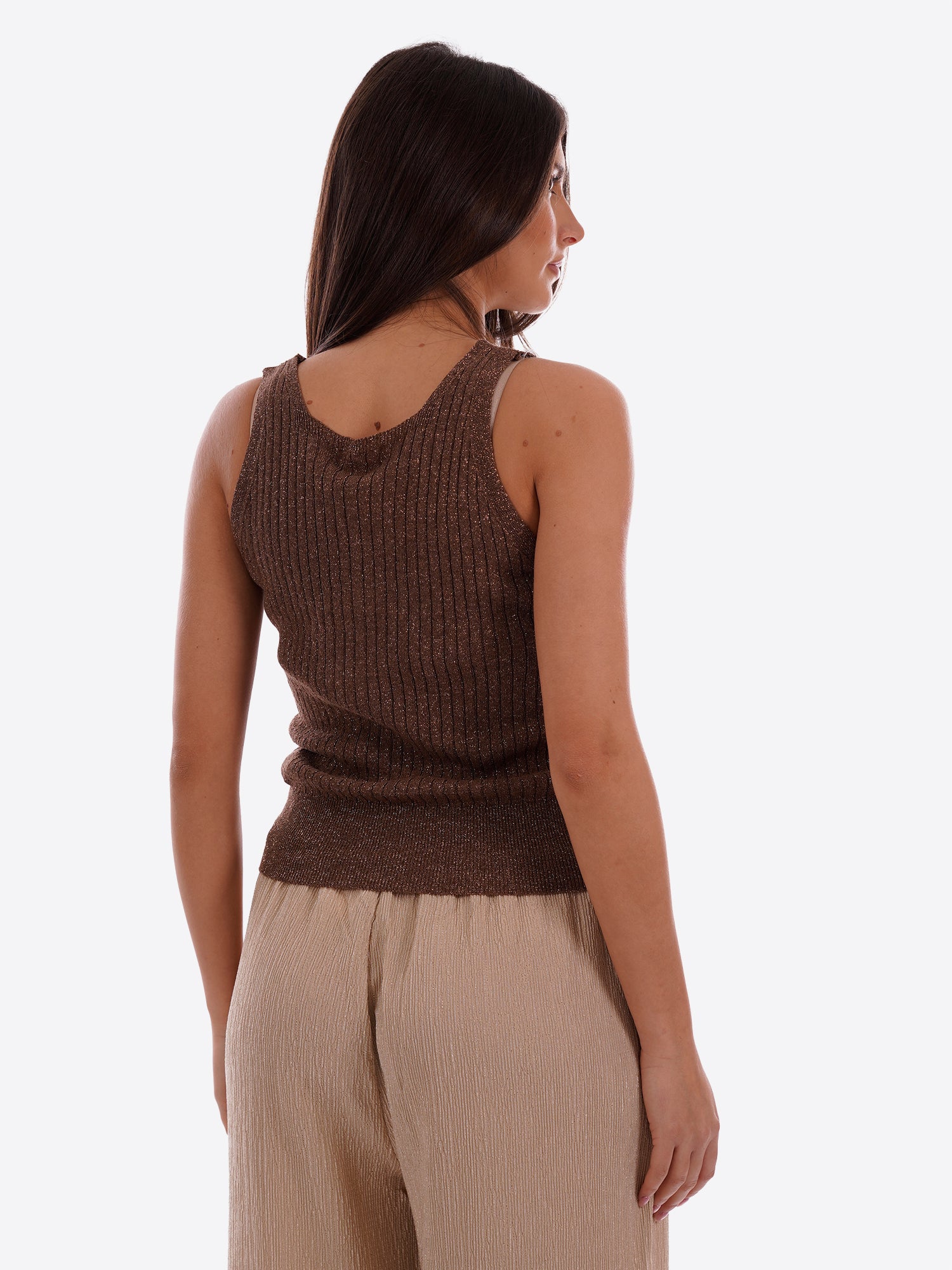 Canotta GL FOR HER da Donna - GLD604BROWN