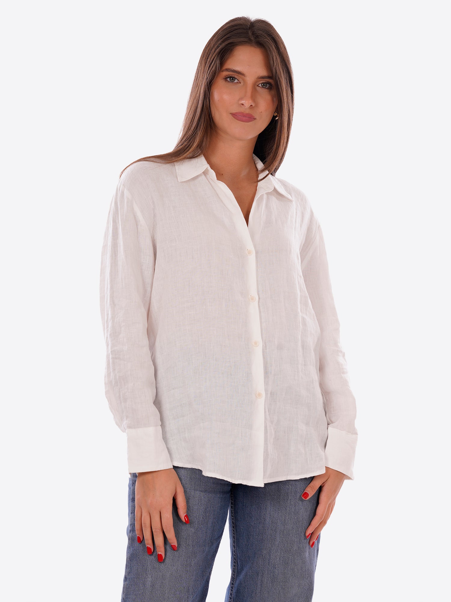 Camicia GL FOR HER da Donna - bianco GLD7003ZYWHT