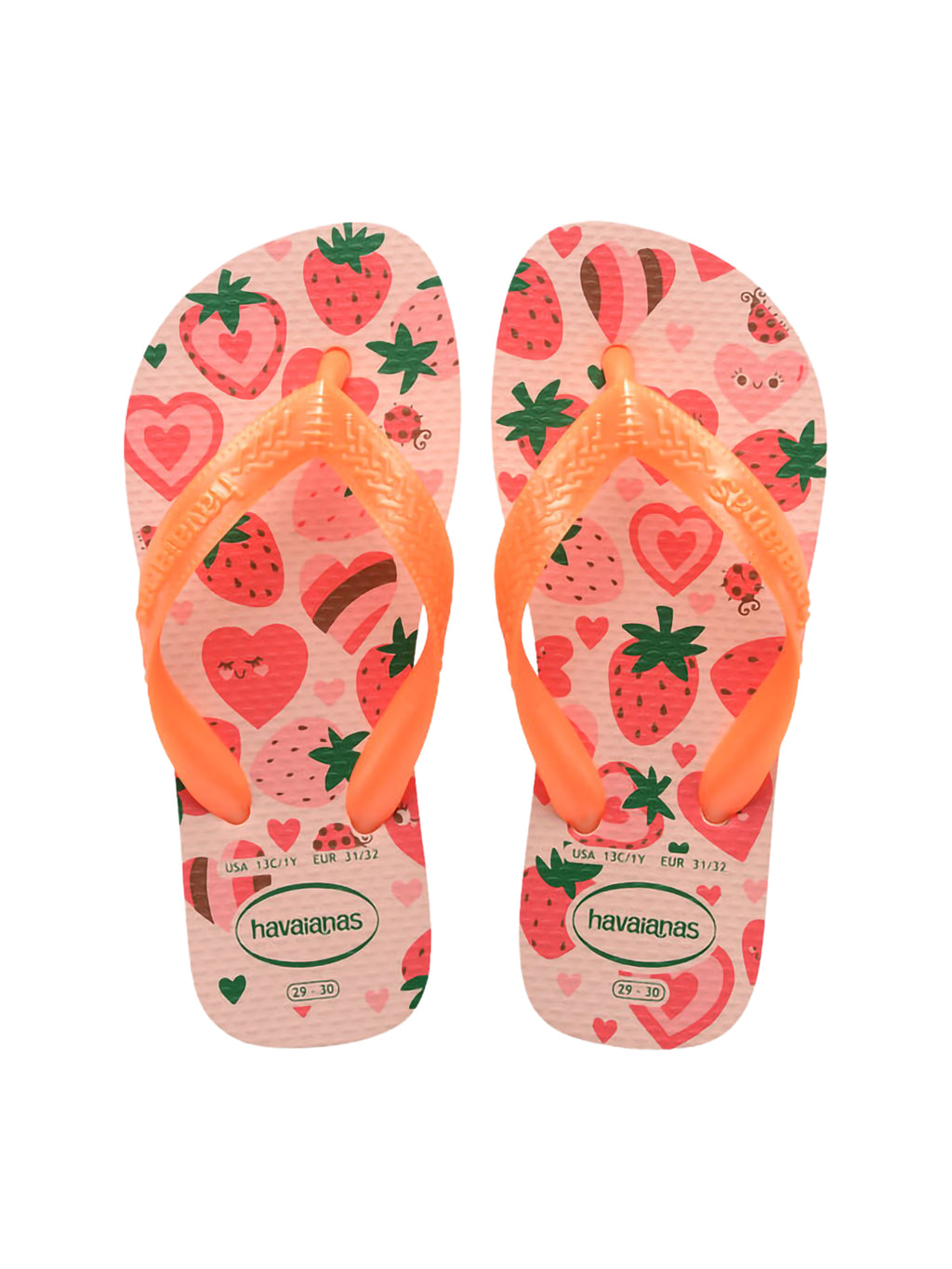 Ciabatte HAVAIANAS da Bambina - arancione 4000522792