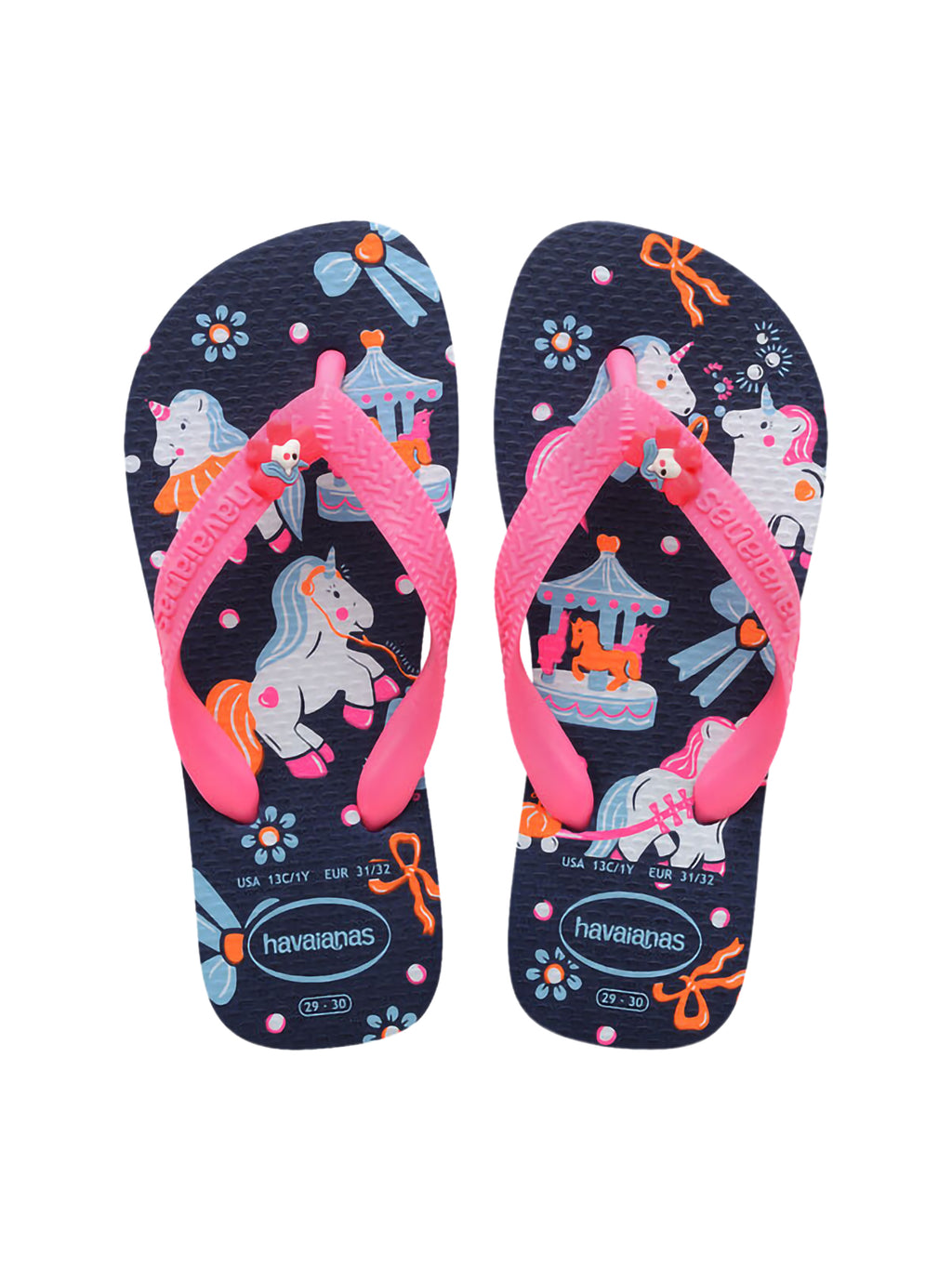 Ciabatte HAVAIANAS da Bambina - blu 41034055557