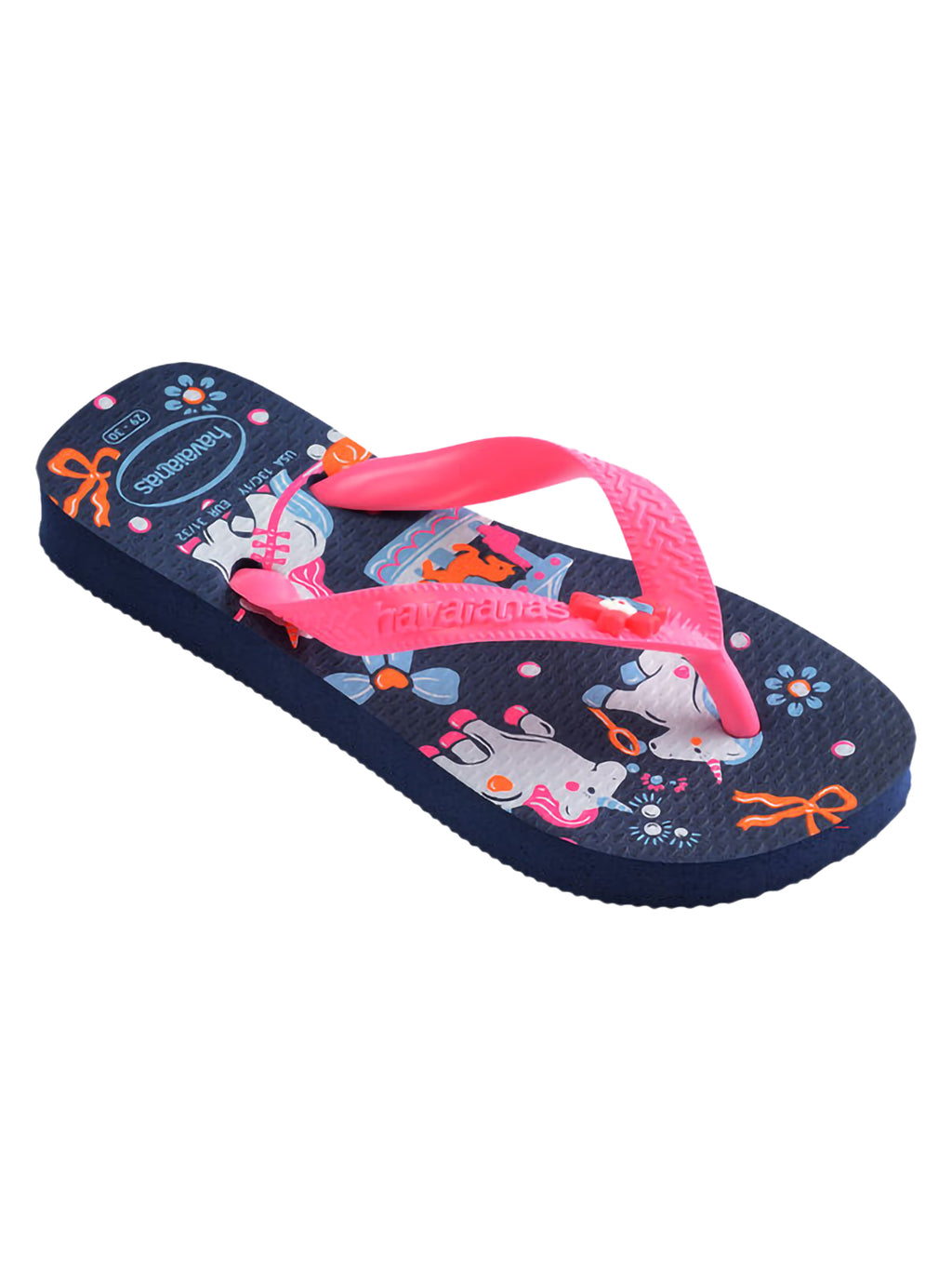 Ciabatte HAVAIANAS da Bambina - blu 41034055557