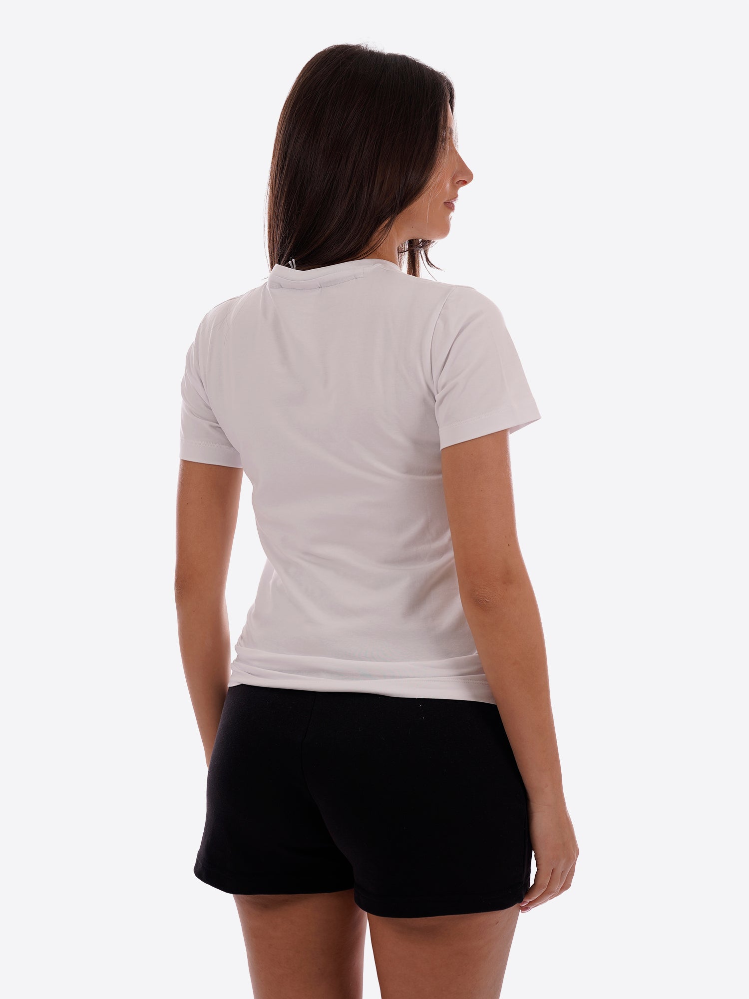 T-shirt ICON da Donna - bianco IDT002BIANCOFUCSIA