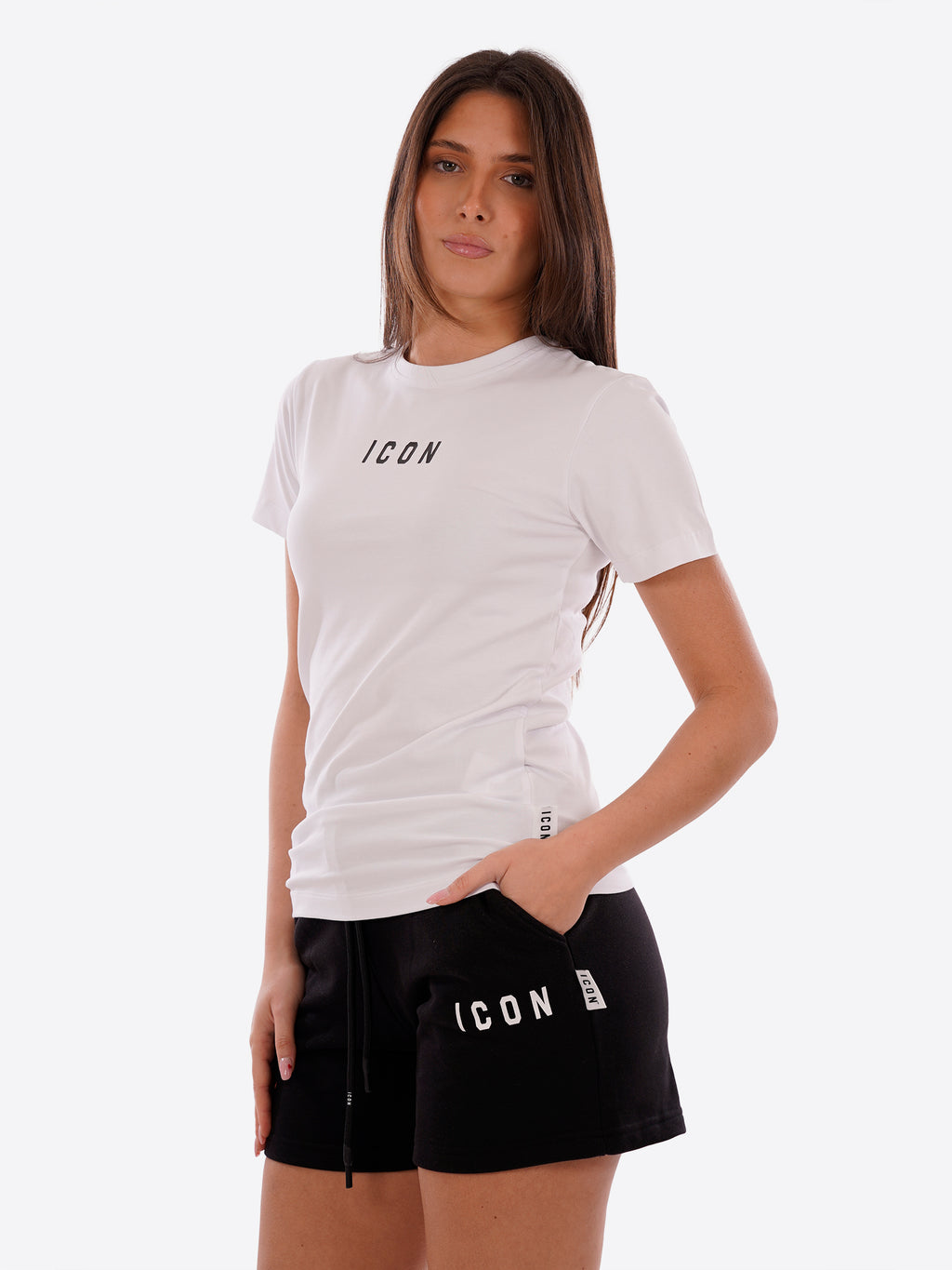 T-shirt ICON da Donna - bianco IDT002BINCONERO