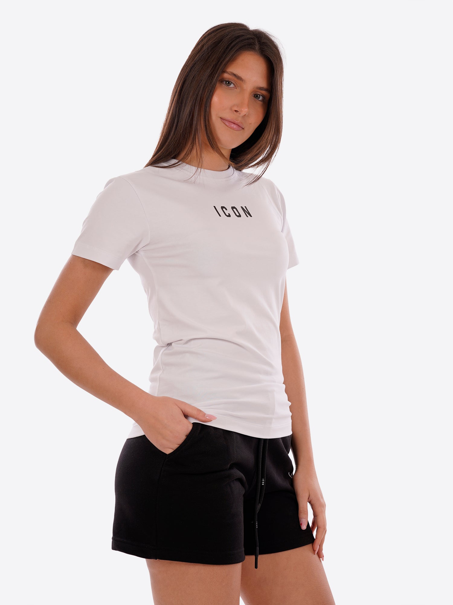 T-shirt ICON da Donna - bianco IDT002BINCONERO
