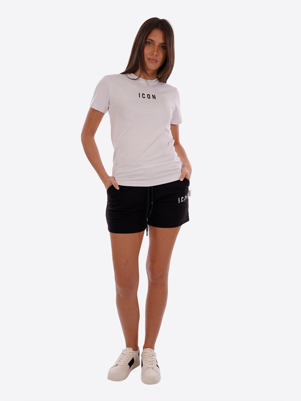 T-shirt ICON da Donna - bianco IDT002BINCONERO