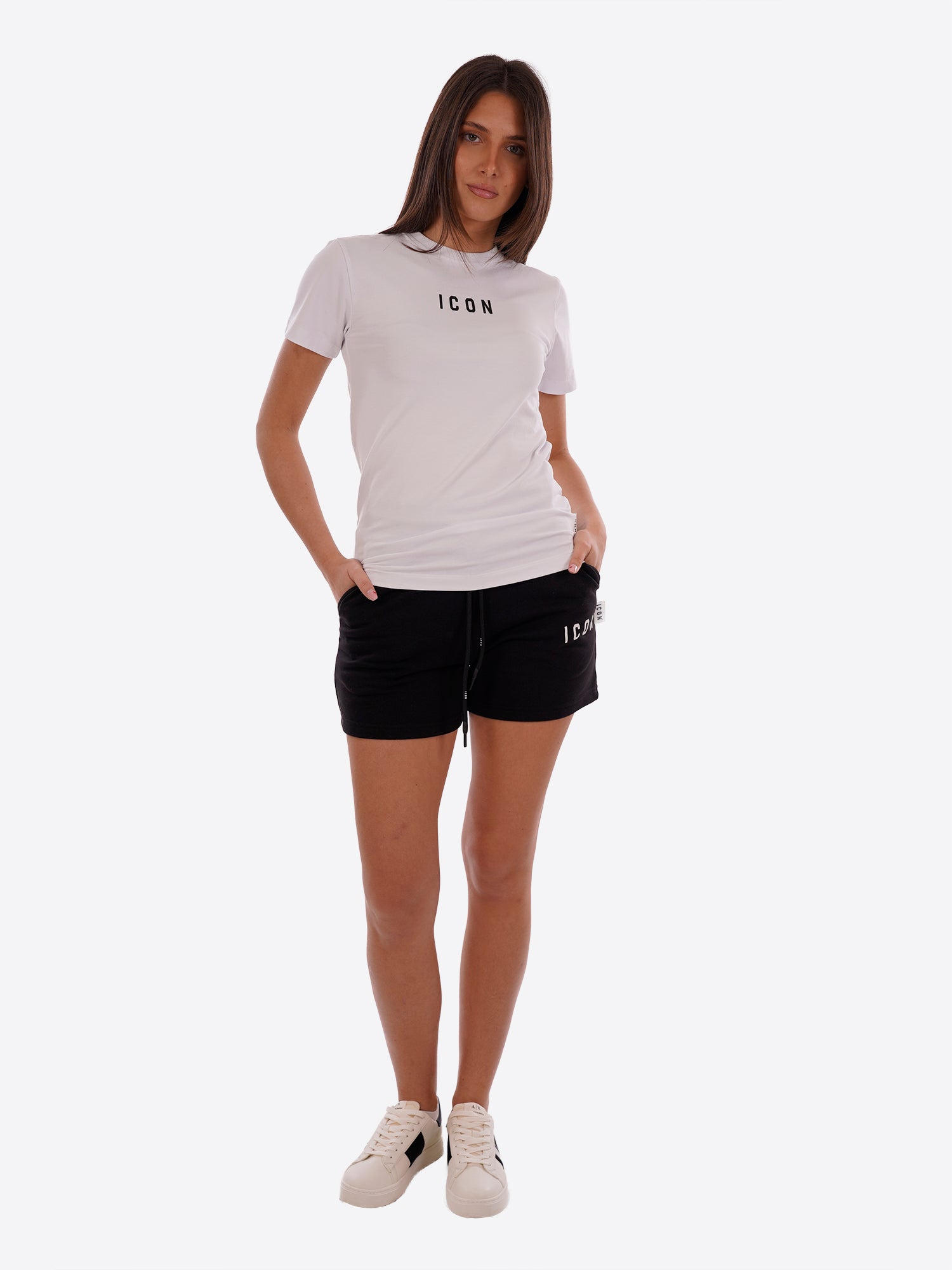 T-shirt ICON da Donna - bianco IDT002BINCONERO