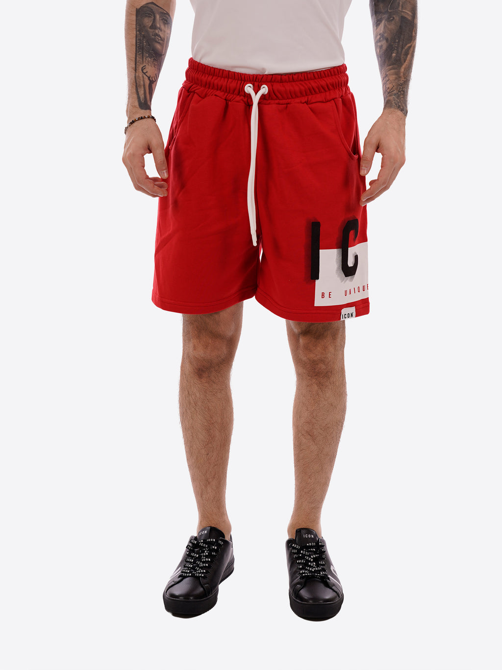 Bermuda ICON da Uomo - rosso IUB028ROSSO