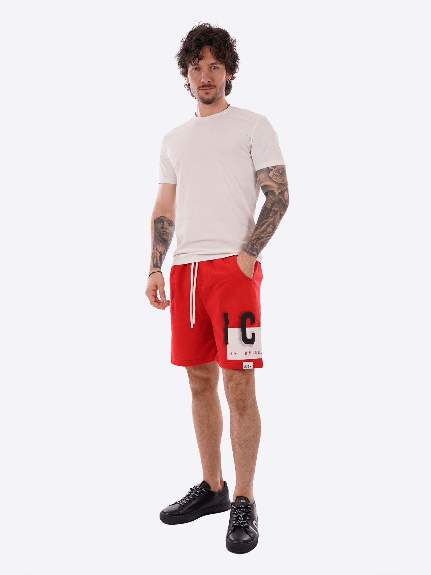 Bermuda ICON da Uomo - rosso IUB028ROSSO
