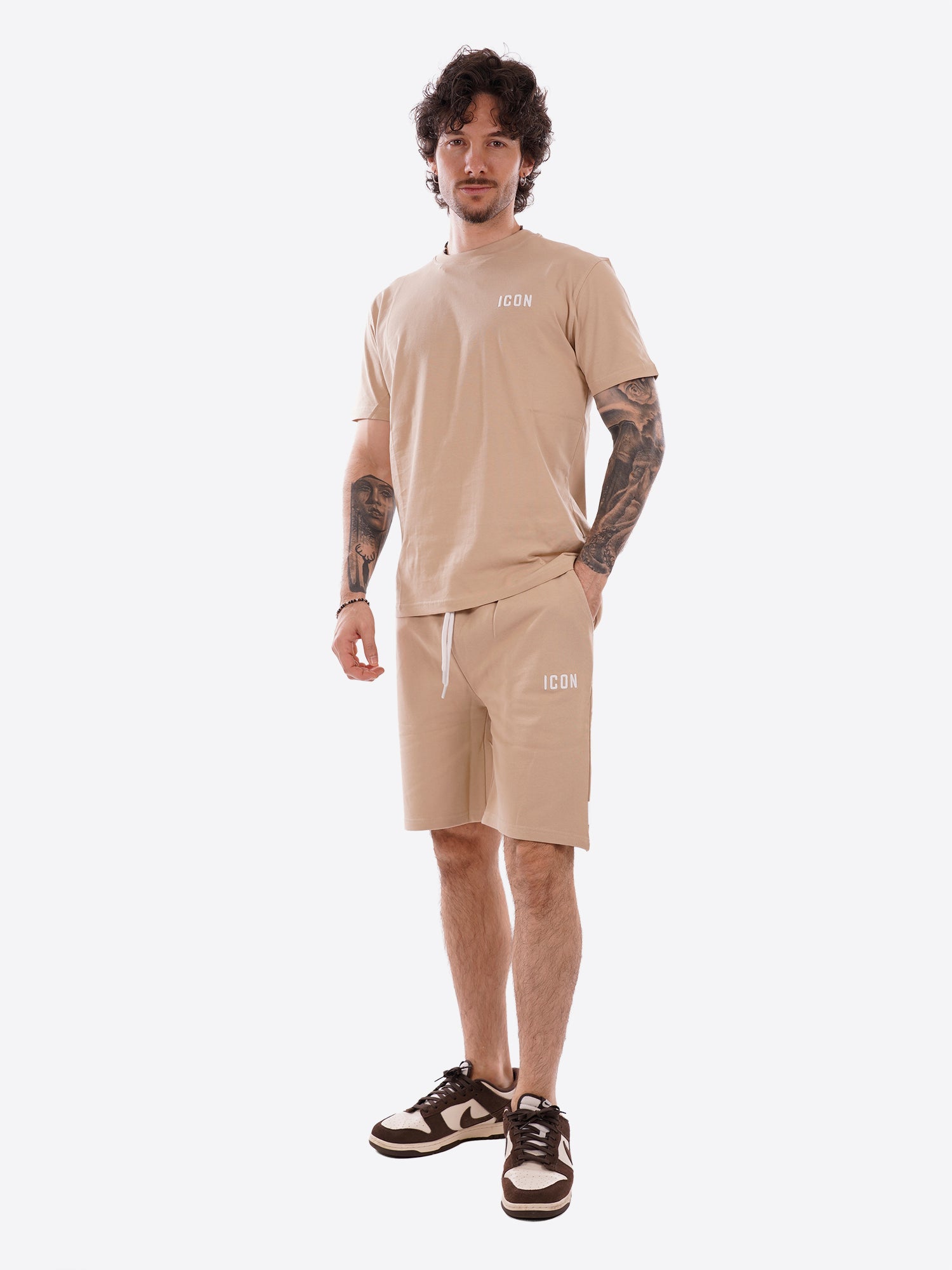 Bermuda ICON da Uomo - beige IUPREB001AVORIO