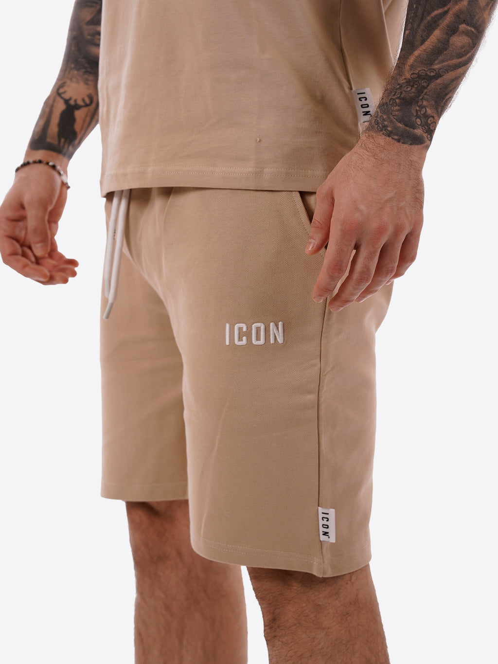 Bermuda ICON da Uomo - beige IUPREB001AVORIO