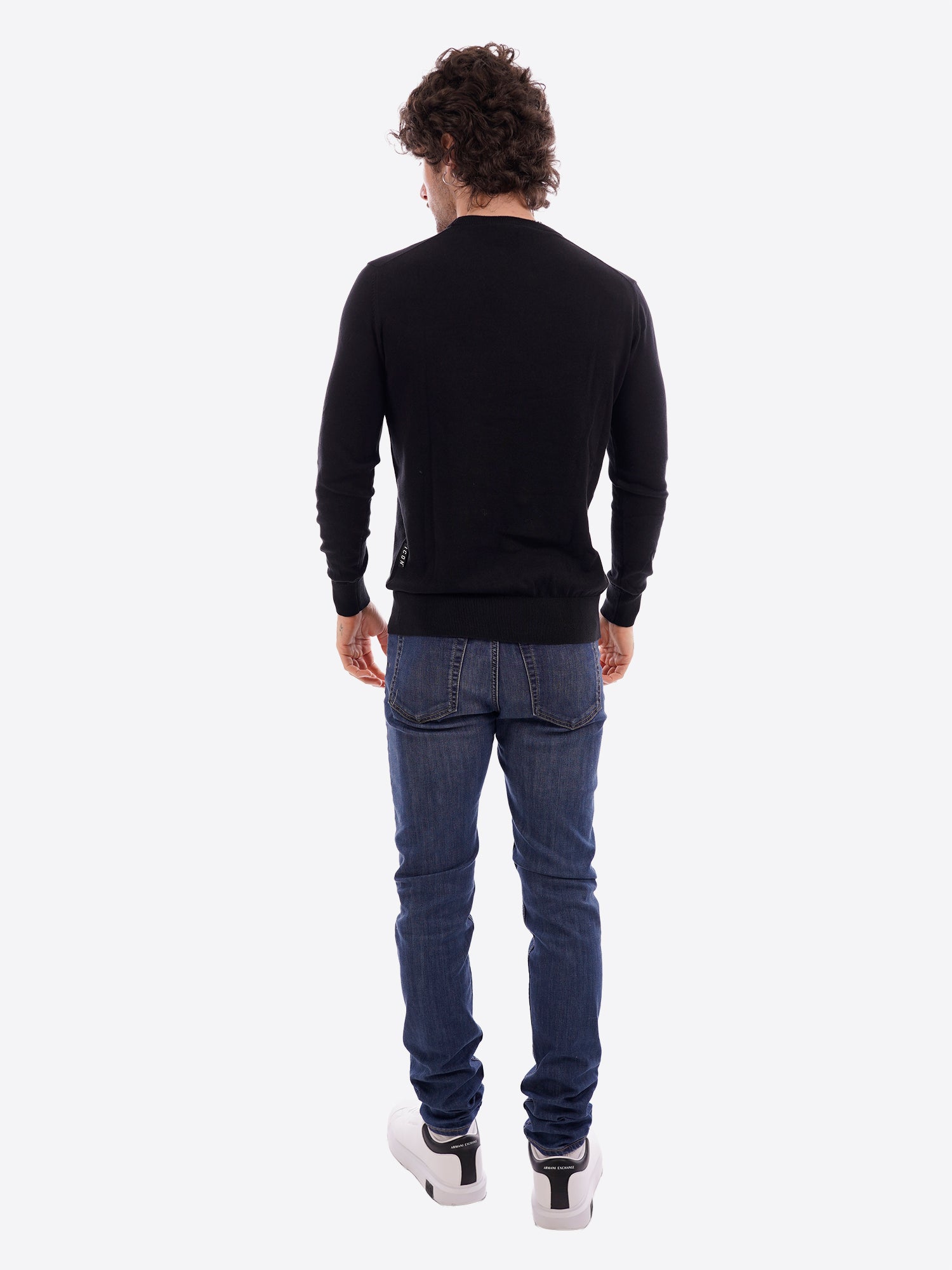 Maglia ICON da Uomo - nero IUPREM001BLK