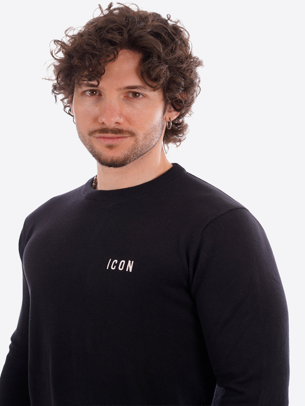 Maglia ICON da Uomo - nero IUPREM001BLK
