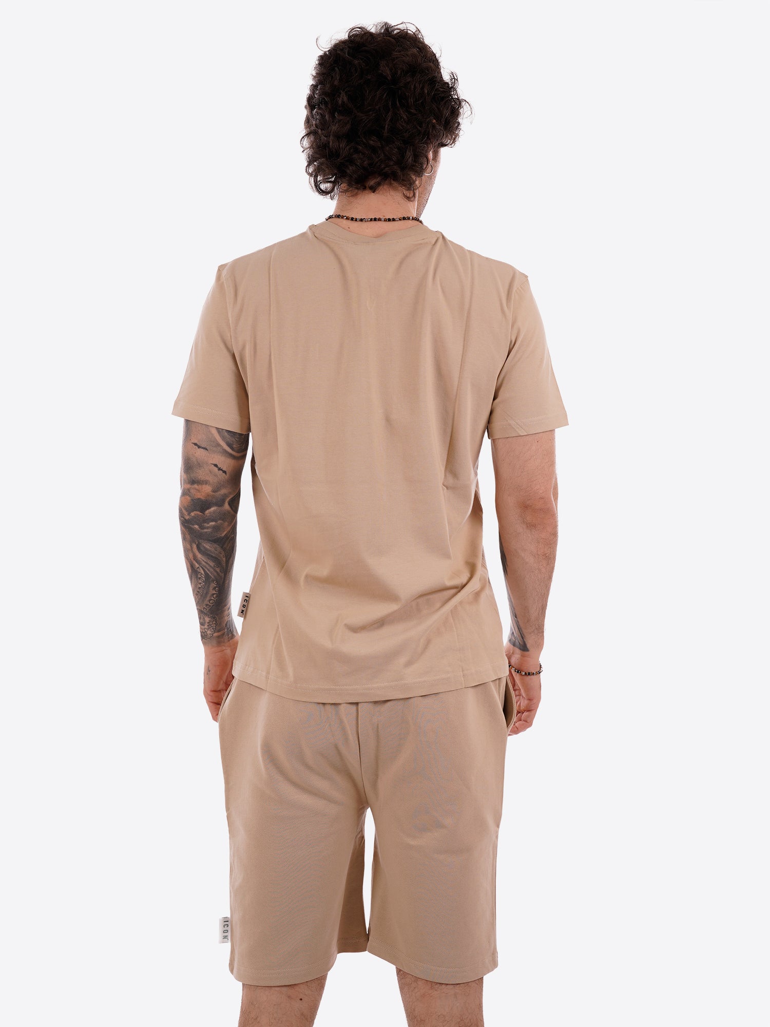 T-shirt ICON da Uomo - beige IUPRET001AVORIO