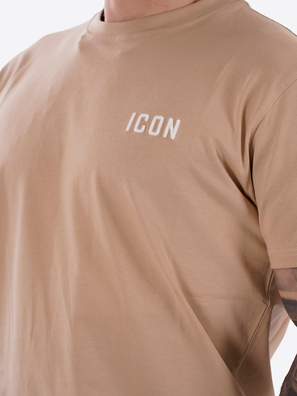 T-shirt ICON da Uomo - beige IUPRET001AVORIO