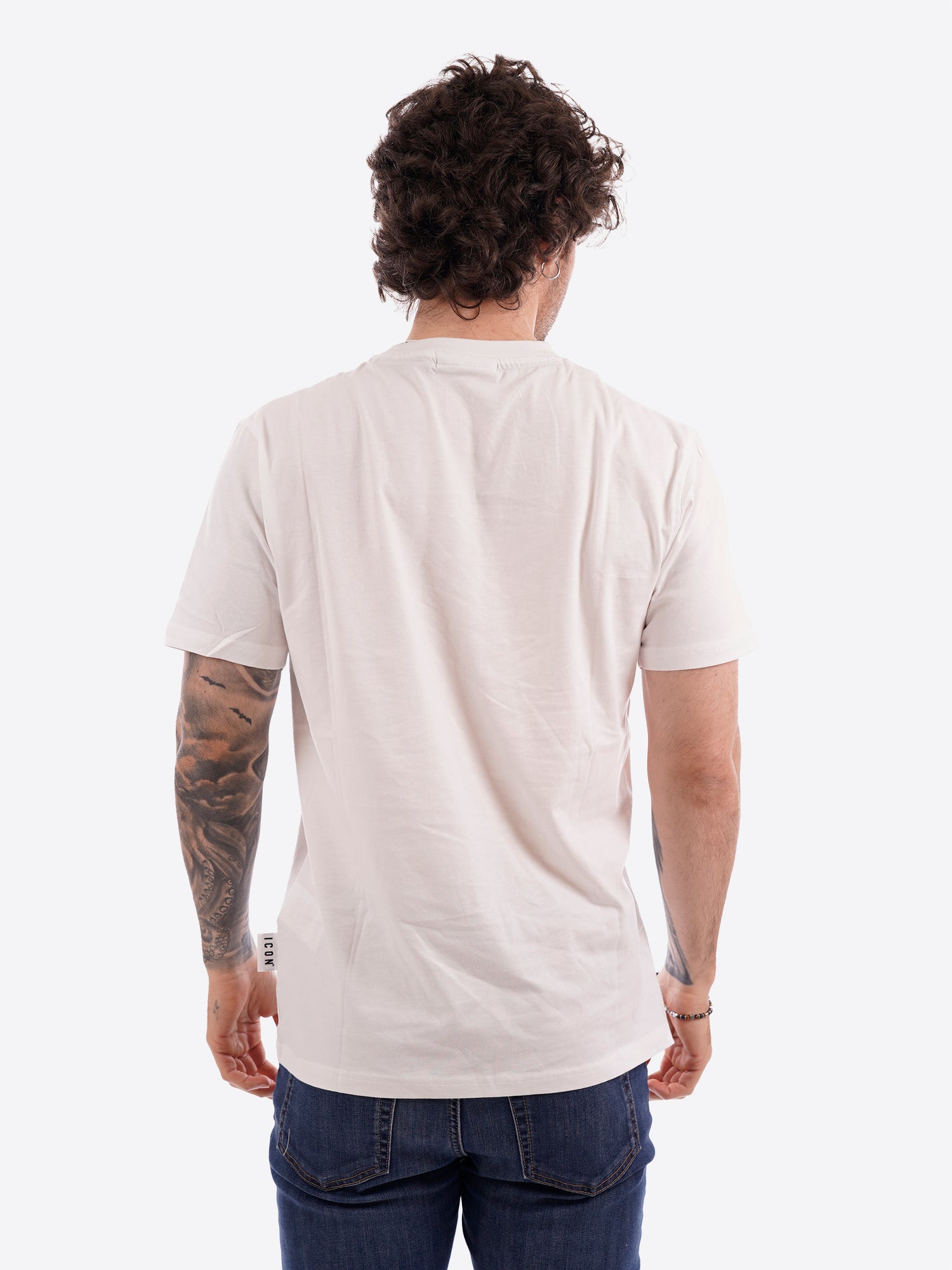T-shirt ICON da Uomo - bianco IUPRET001BIANCO