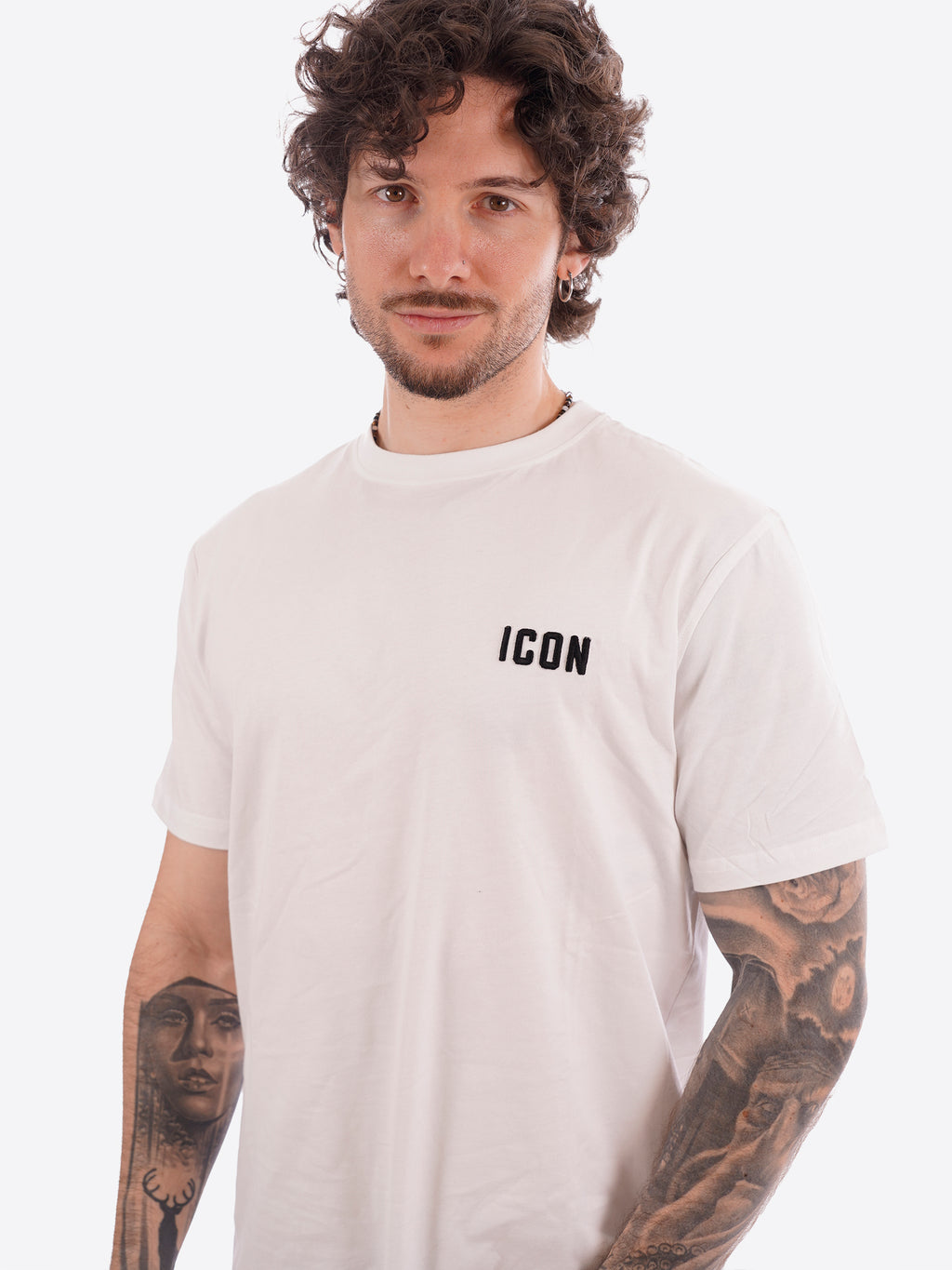 T-shirt ICON da Uomo - bianco IUPRET001BIANCO