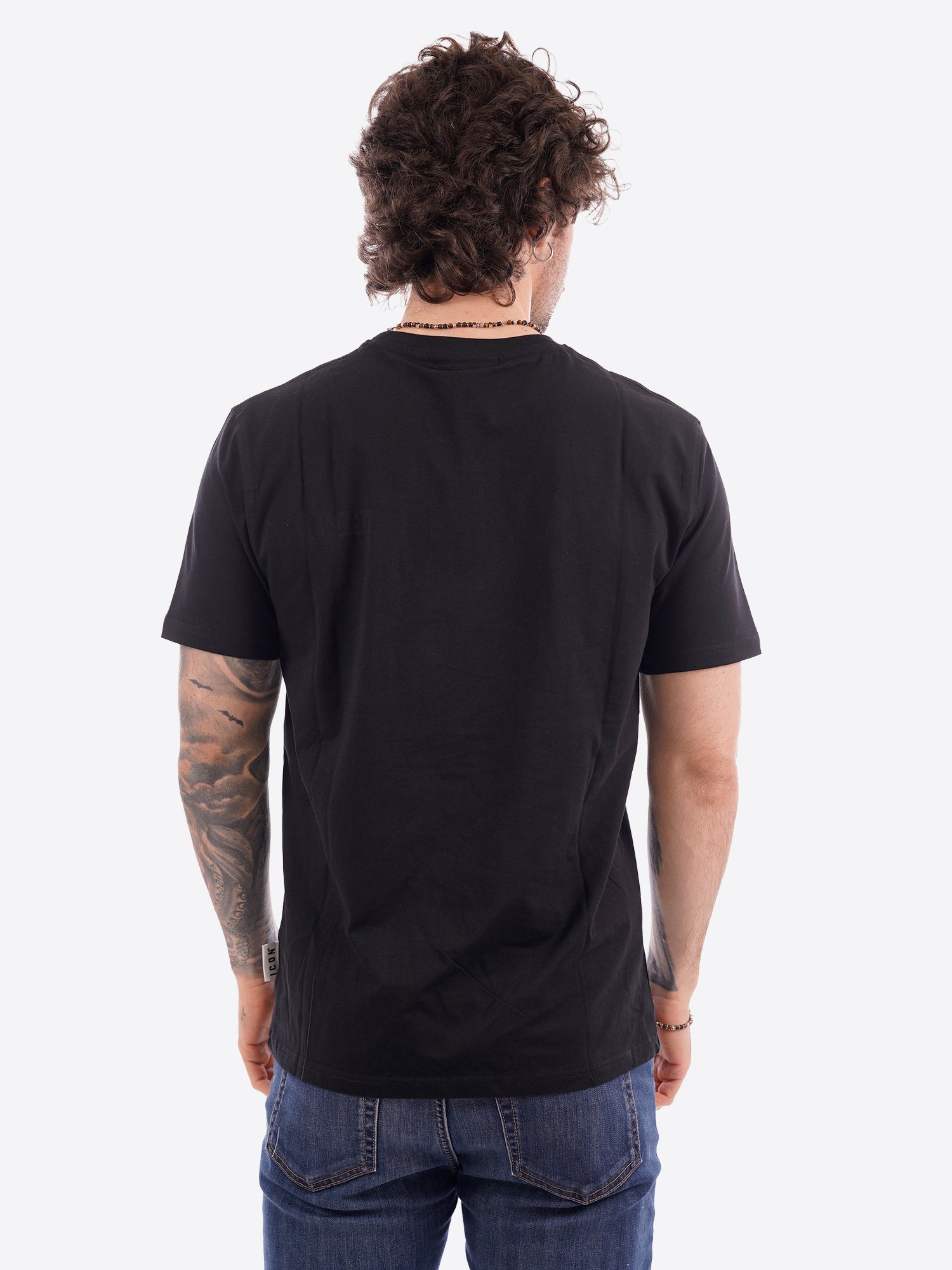 T-shirt ICON da Uomo - nero IUPRET001BLK