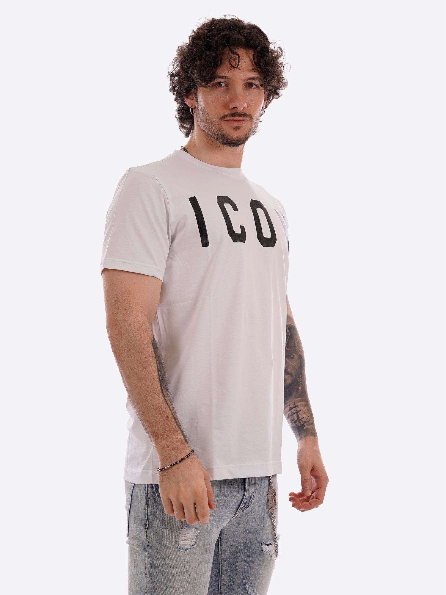 T-shirt ICON da Uomo - bianco IUT001BIANCO