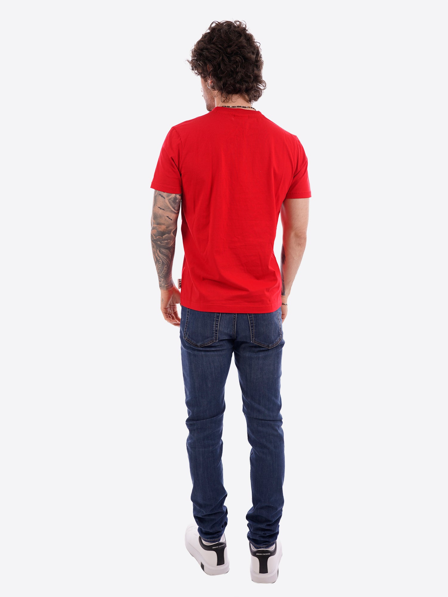 T-shirt ICON da Uomo - rosso IUT001ROSSO