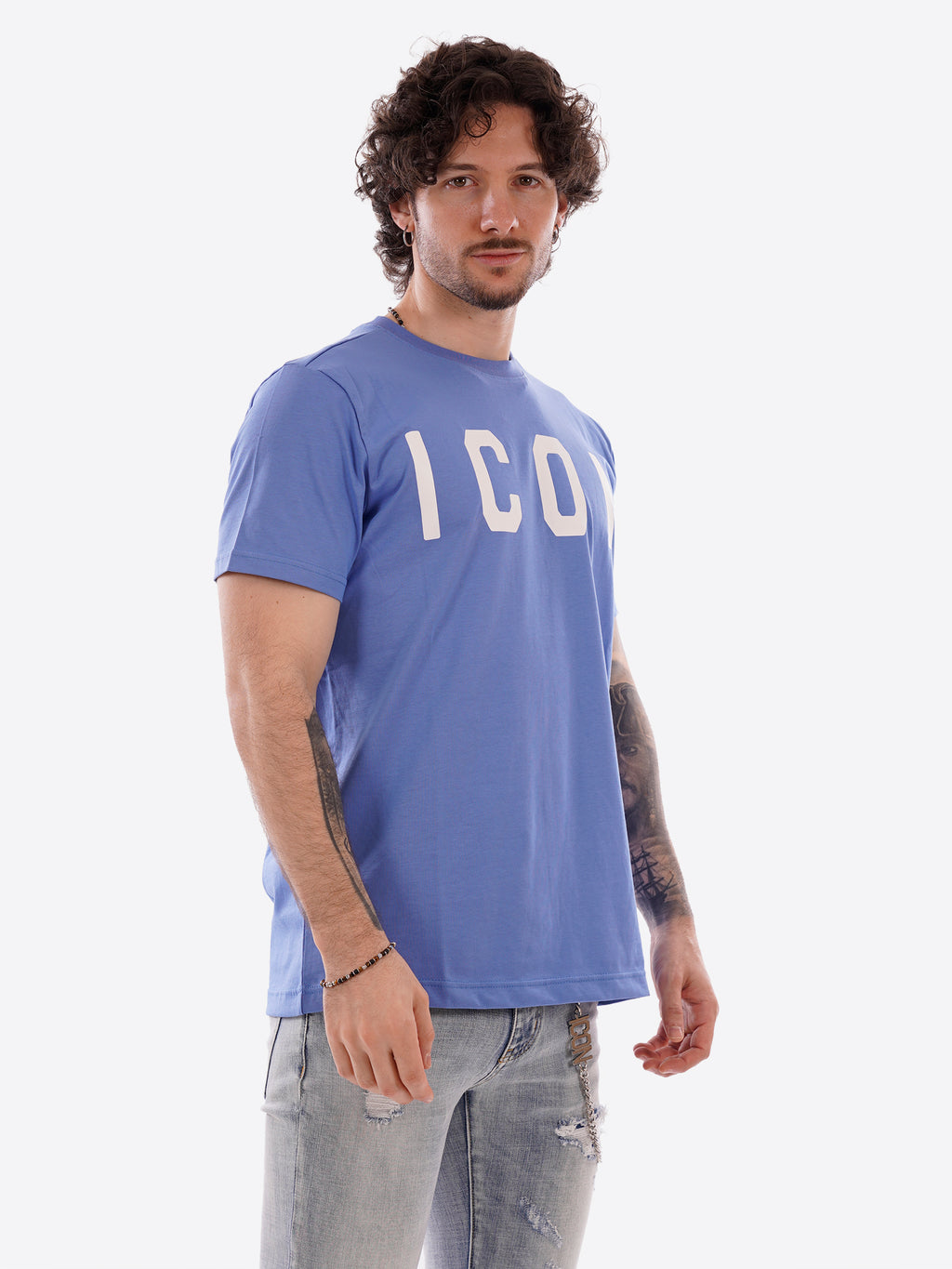 T-shirt ICON da Uomo - blu IUT001ULTRAMARINE